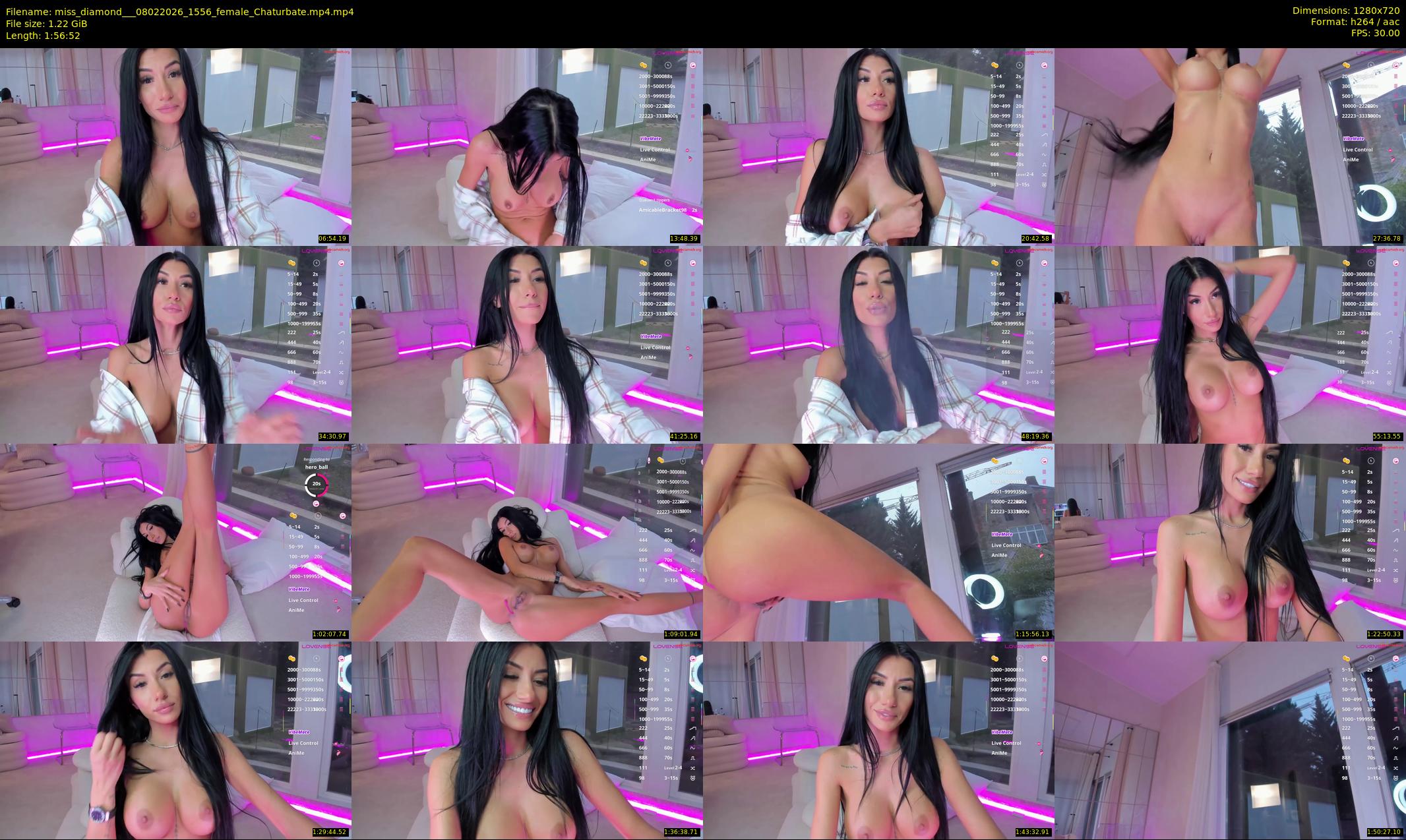 miss_diamond__ — 117 minute Chaturbate female cam show recording, 720p, Feb 8, 2026