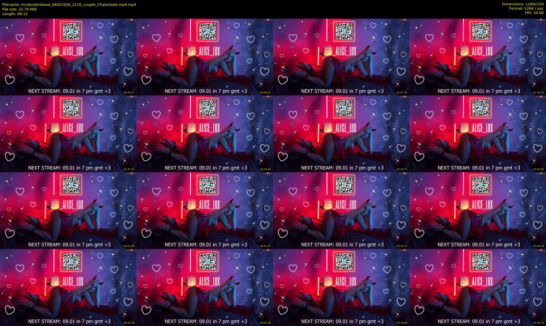 mrstenderbeast — 9 minute Chaturbate couple cam show recording, 720p, Feb 8, 2026