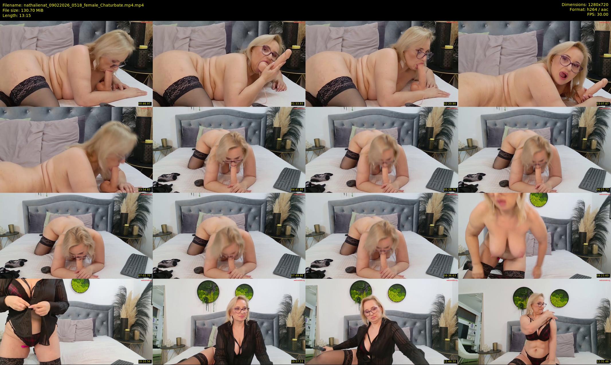 nathalienat — 14 minute Chaturbate female cam show recording, 720p, Feb 9, 2026