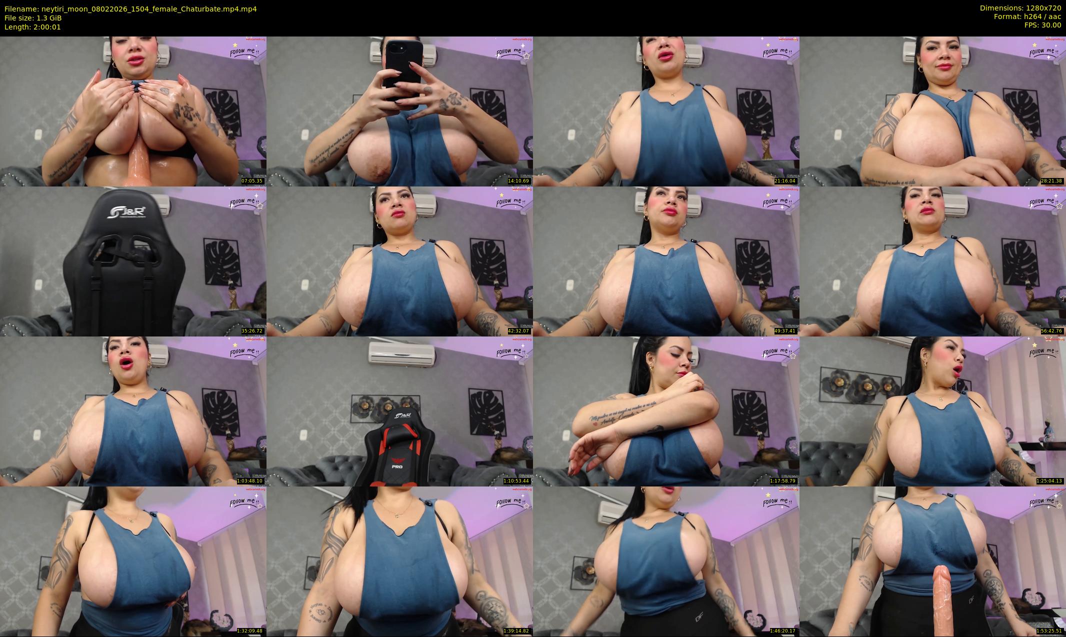 neytiri_moon — 121 minute Chaturbate female cam show recording, 720p, Feb 8, 2026