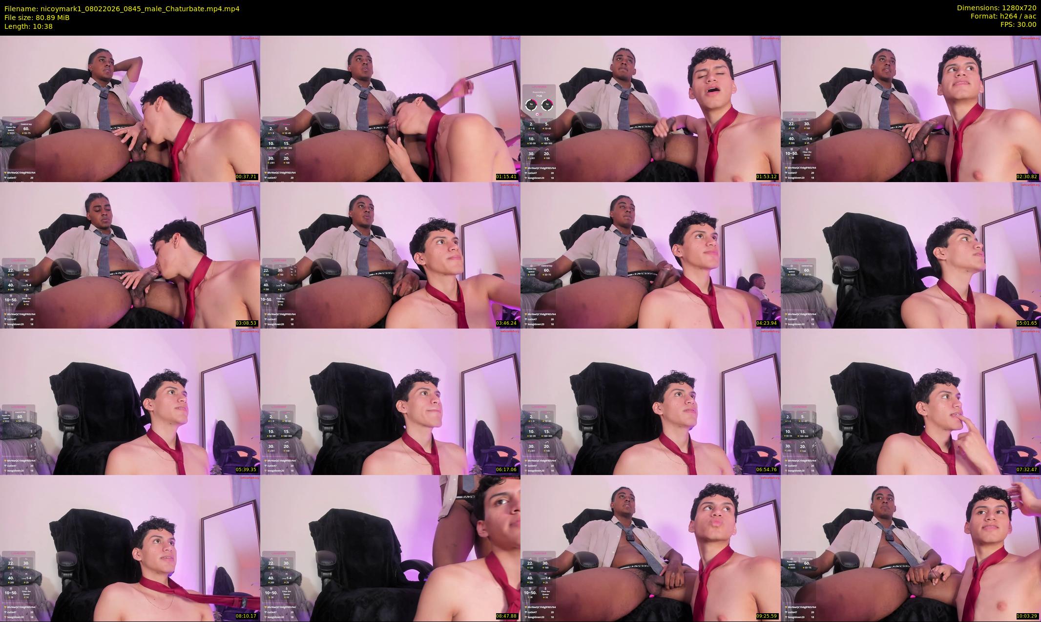 nicoymark1 — 11 minute Chaturbate male cam show recording, 720p, Feb 8, 2026