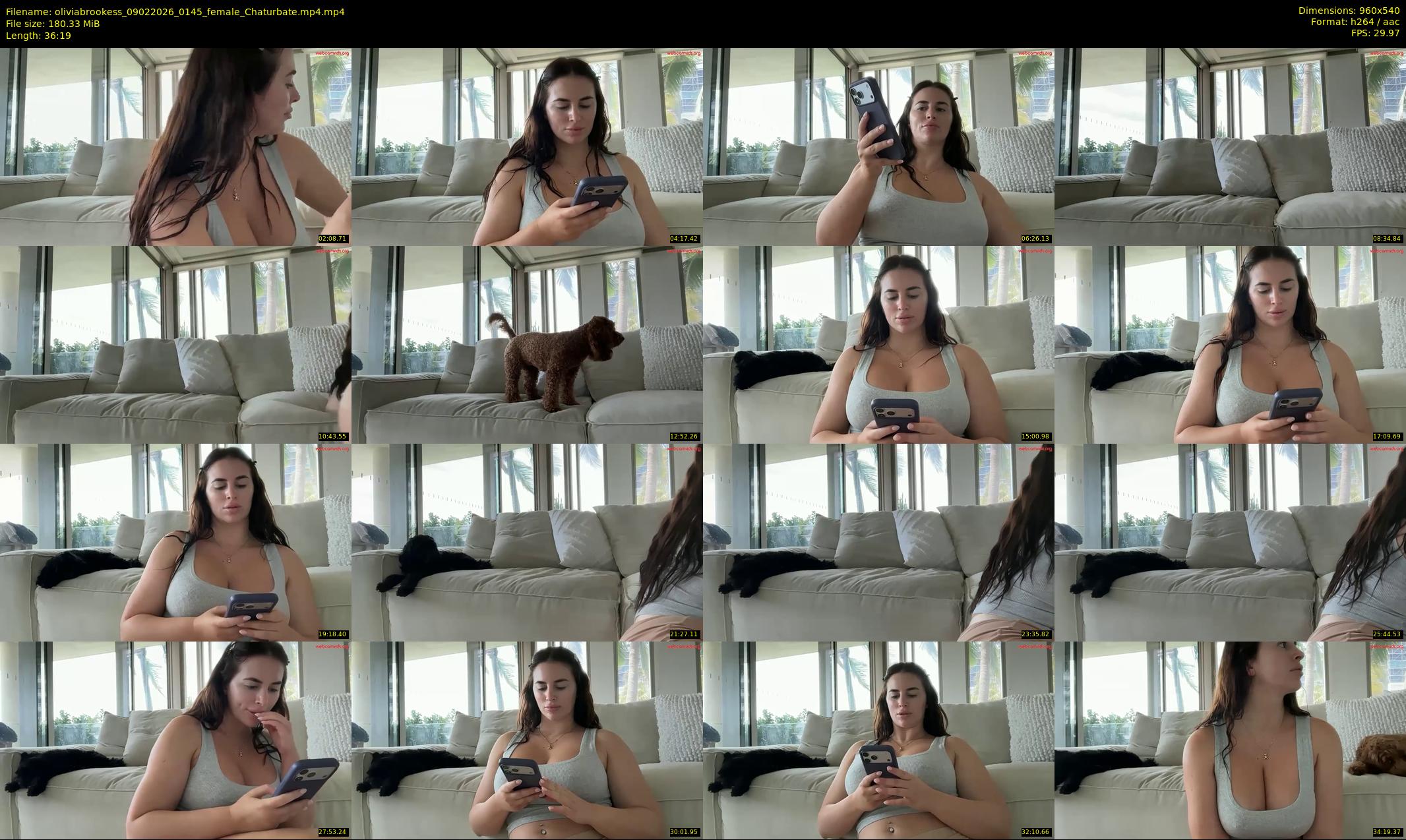 oliviabrookess — 37 minute Chaturbate female cam show recording, 480p, Feb 9, 2026