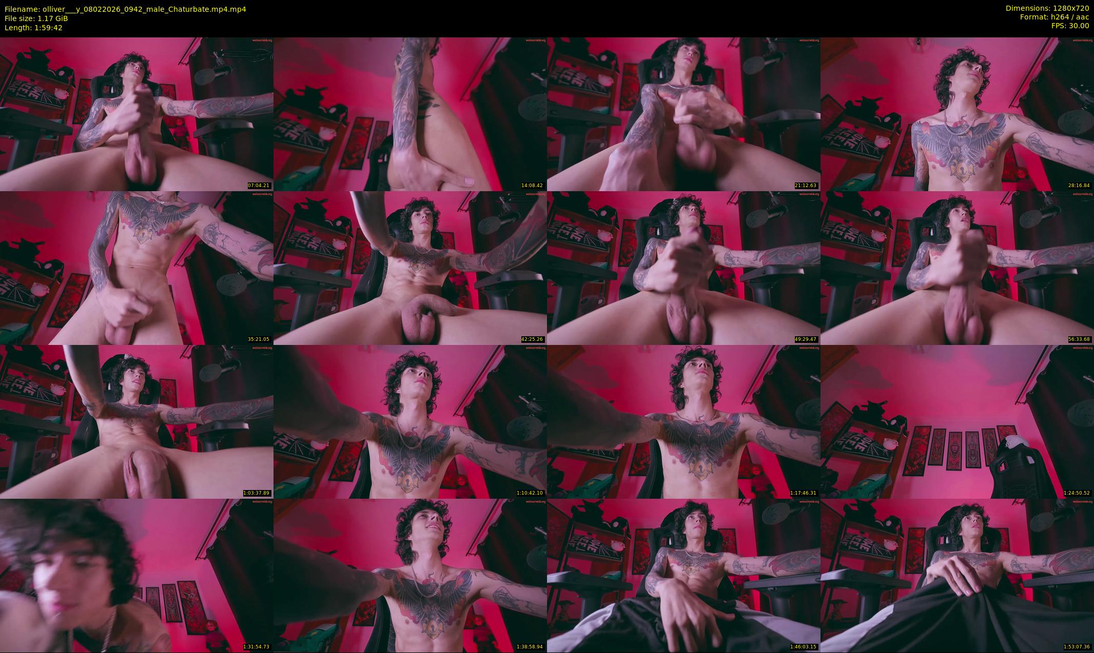 olliver___y — 120 minute Chaturbate male cam show recording, 720p, Feb 8, 2026