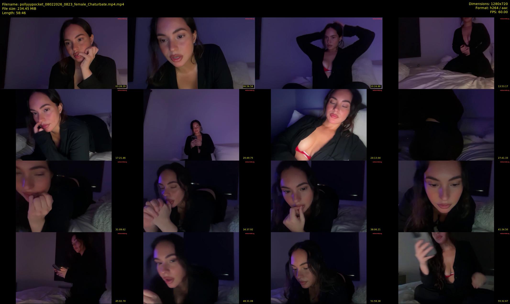 pollyyypocket — 59 minute Chaturbate female cam show recording, 720p, Feb 8, 2026