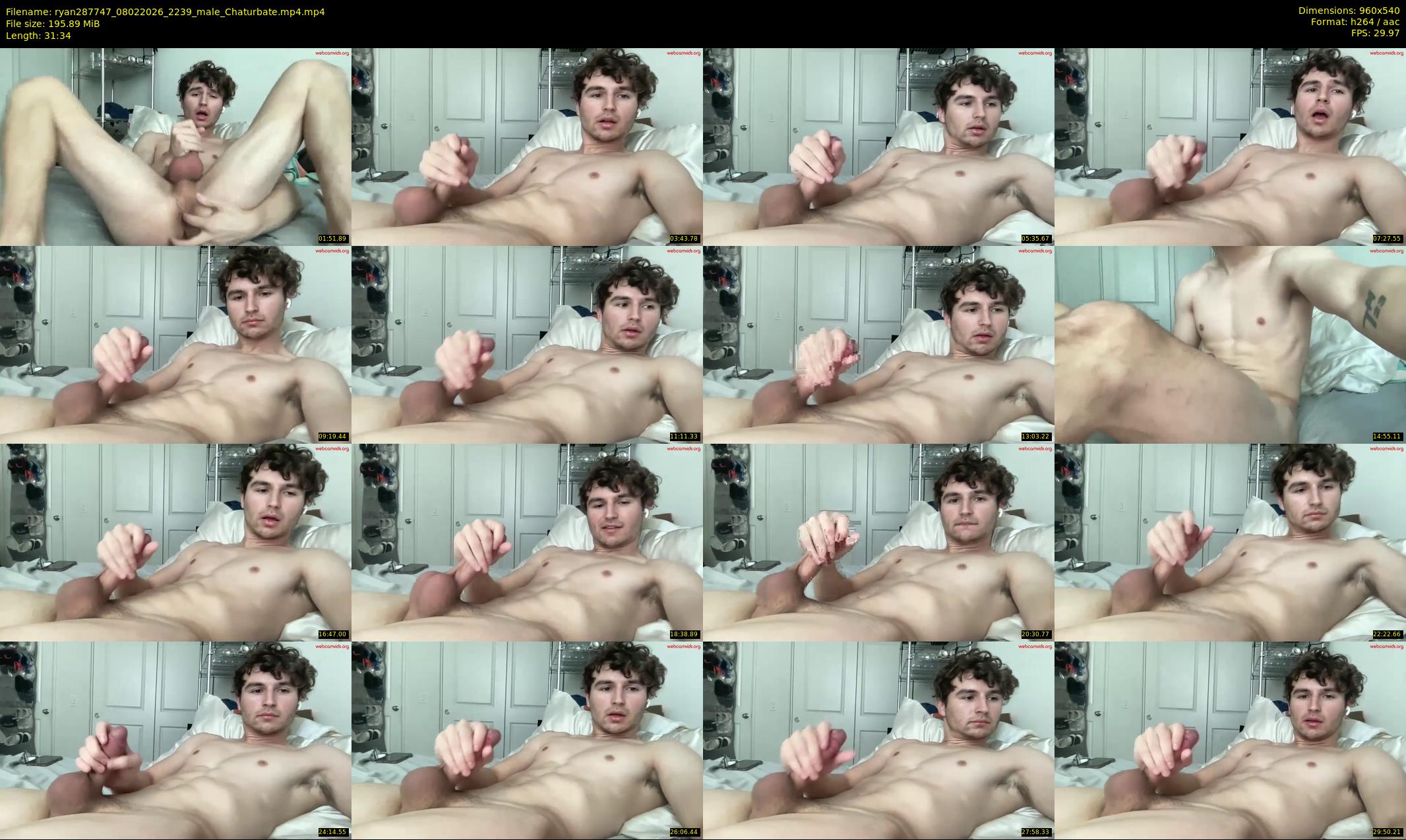 ryan287747 — 32 minute Chaturbate male cam show recording, 480p, Feb 8, 2026
