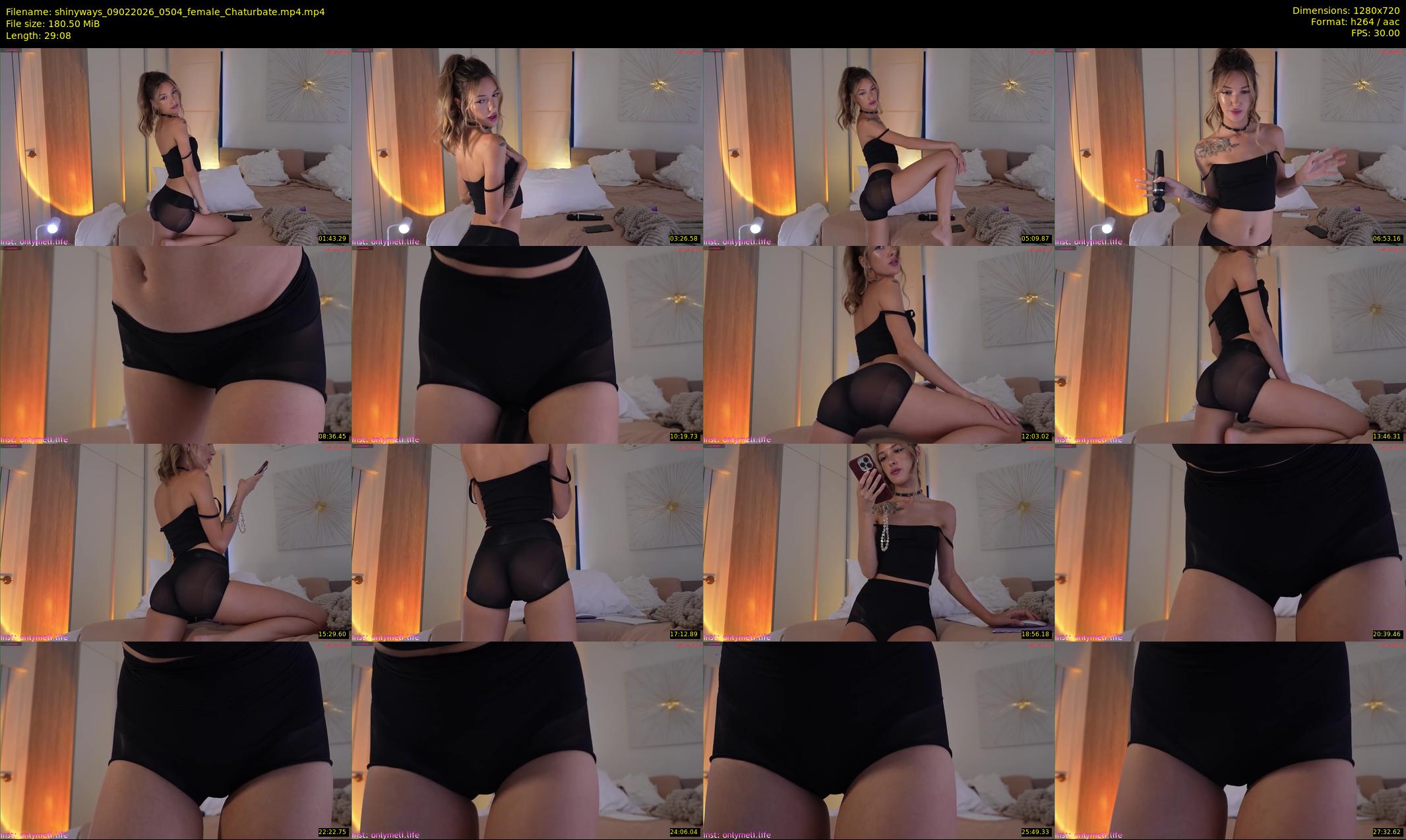 shinyways — 30 minute Chaturbate couple cam show recording, 720p, Feb 9, 2026