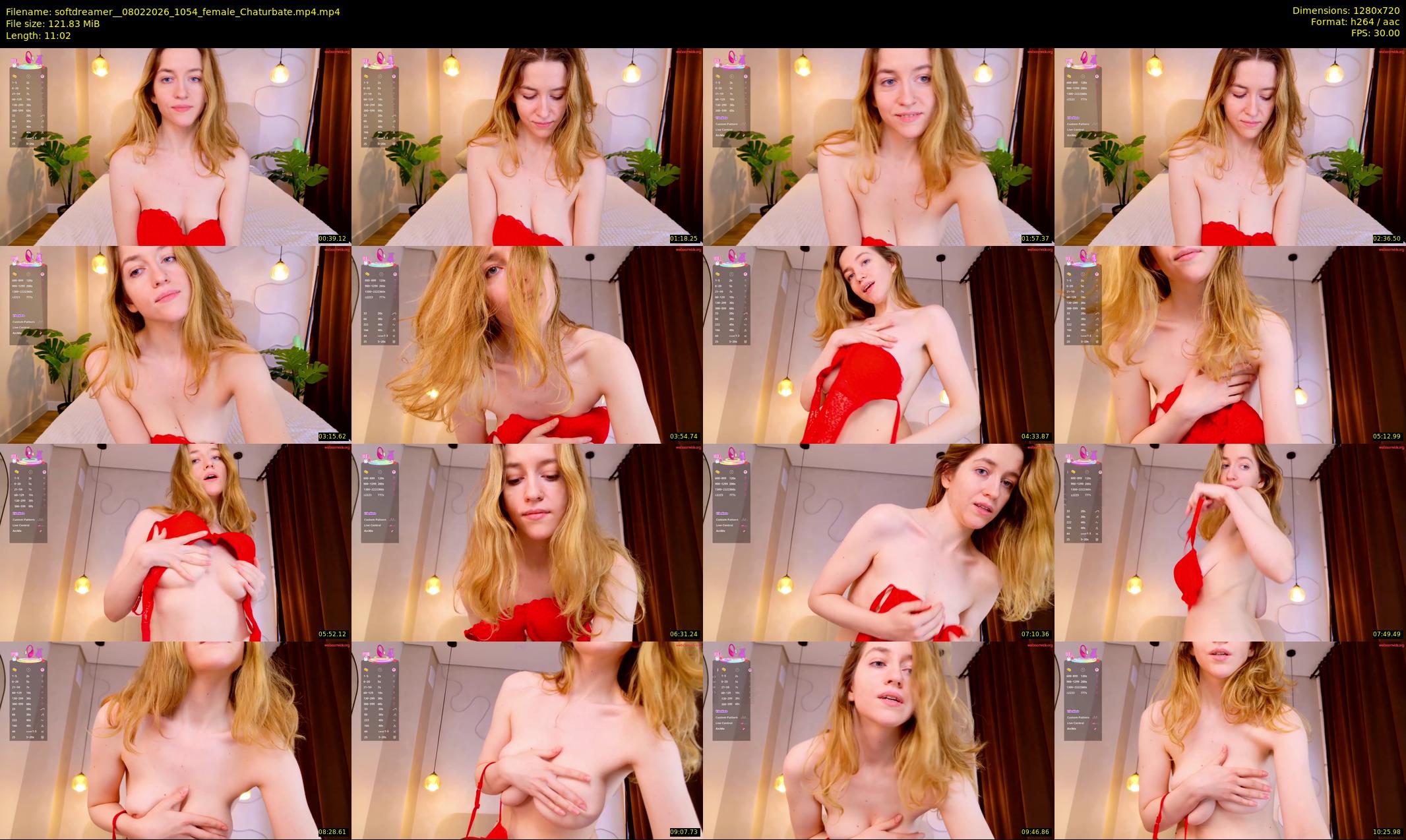 softdreamer_ — 12 minute Chaturbate female cam show recording, 720p, Feb 8, 2026
