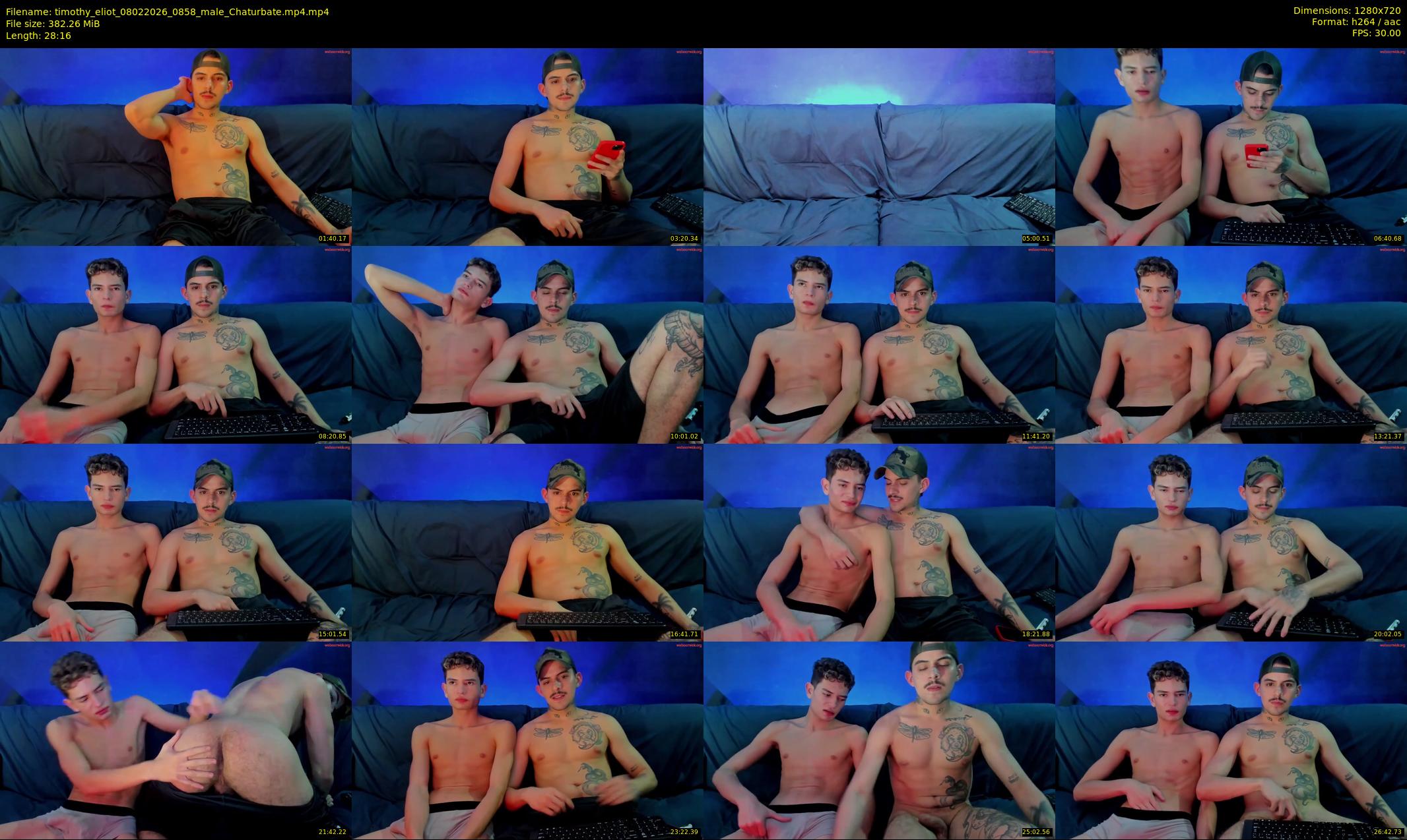 timothy_eliot — 29 minute Chaturbate male cam show recording, 720p, Feb 8, 2026