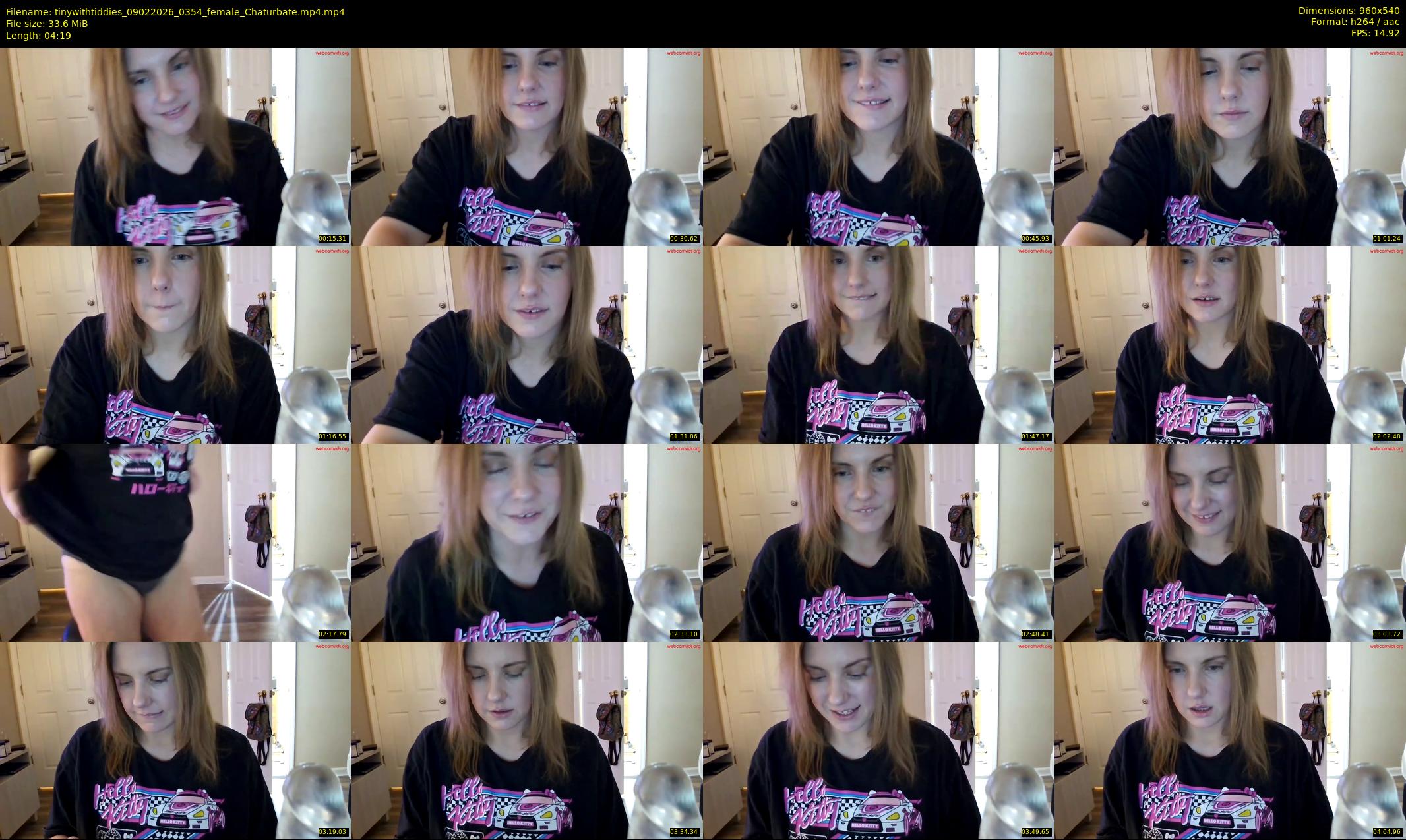 tinywithtiddies — 5 minute Chaturbate female cam show recording, 480p, Feb 9, 2026