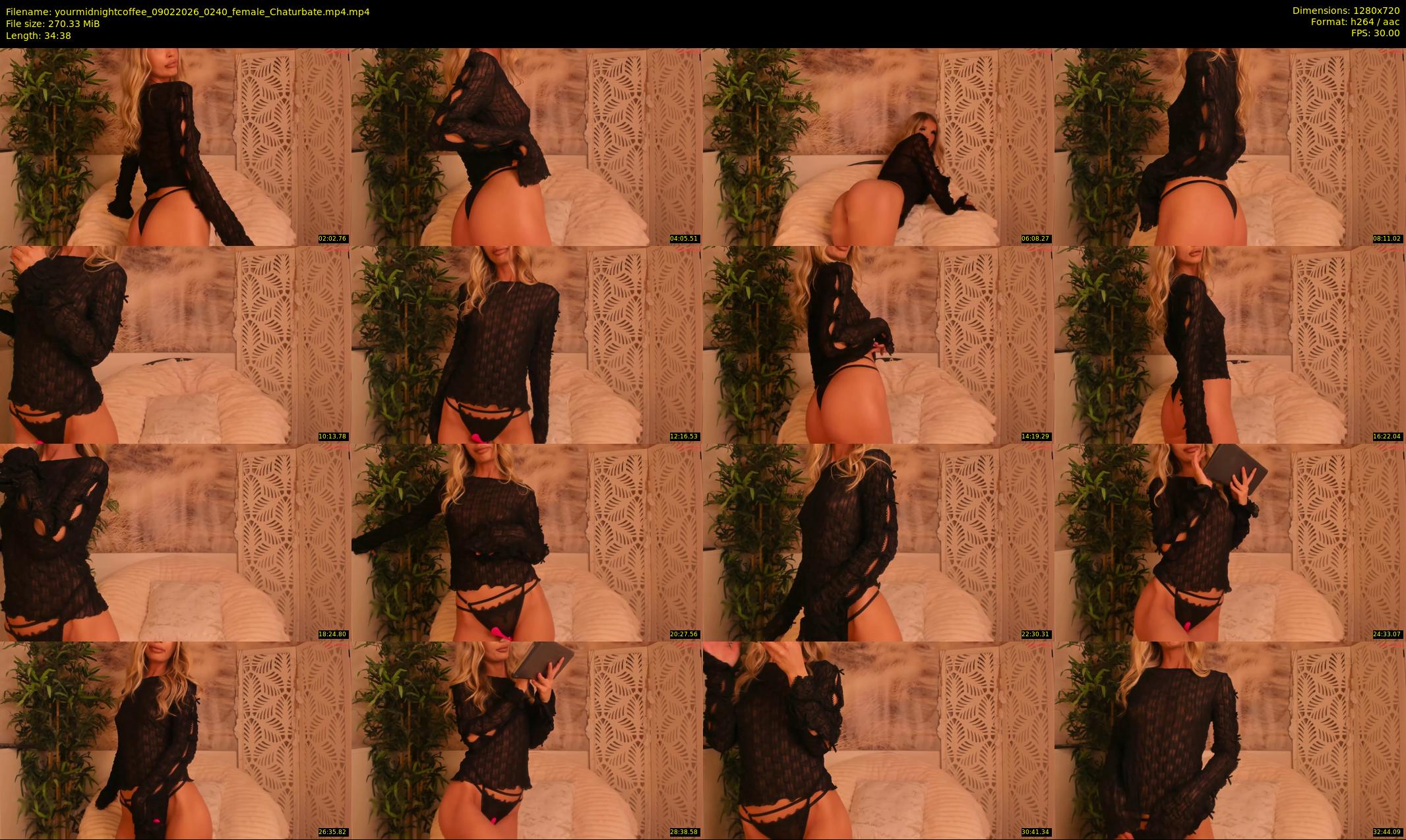 yourmidnightcoffee — 35 minute Chaturbate female cam show recording, 720p, Feb 9, 2026