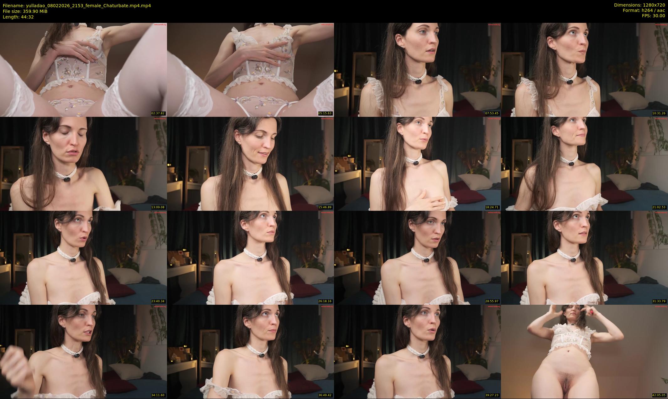 yulladao — 45 minute Chaturbate female cam show recording, 720p, Feb 8, 2026