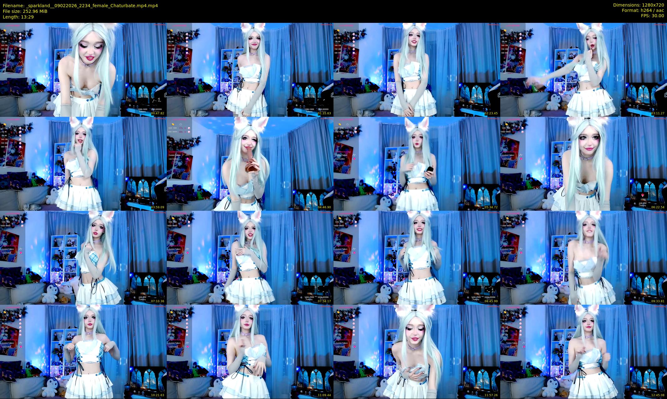 _sparkland_ — 14 minute Chaturbate female cam show recording, 720p, Feb 9, 2026