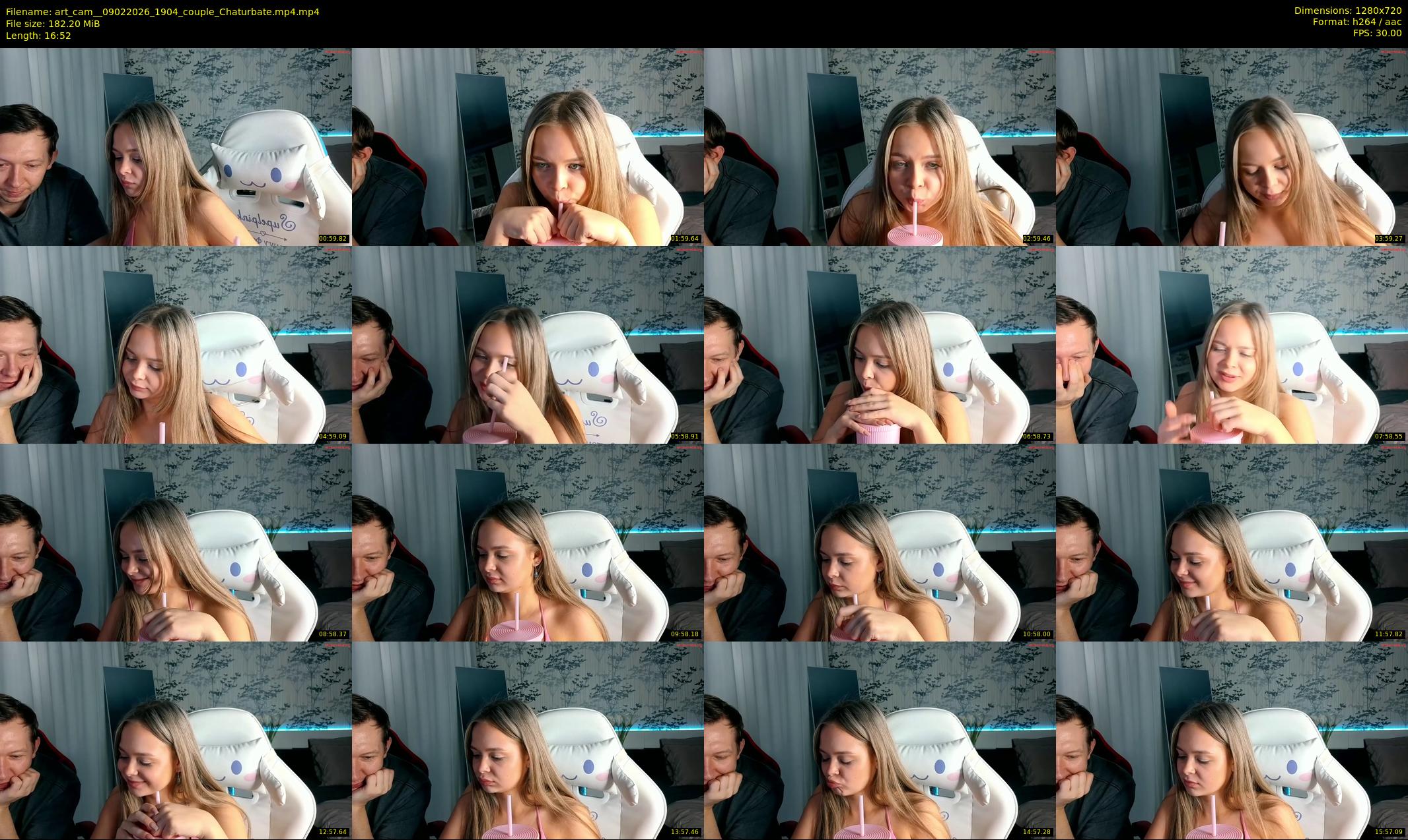art_cam_ — 17 minute Chaturbate couple cam show recording, 720p, Feb 9, 2026