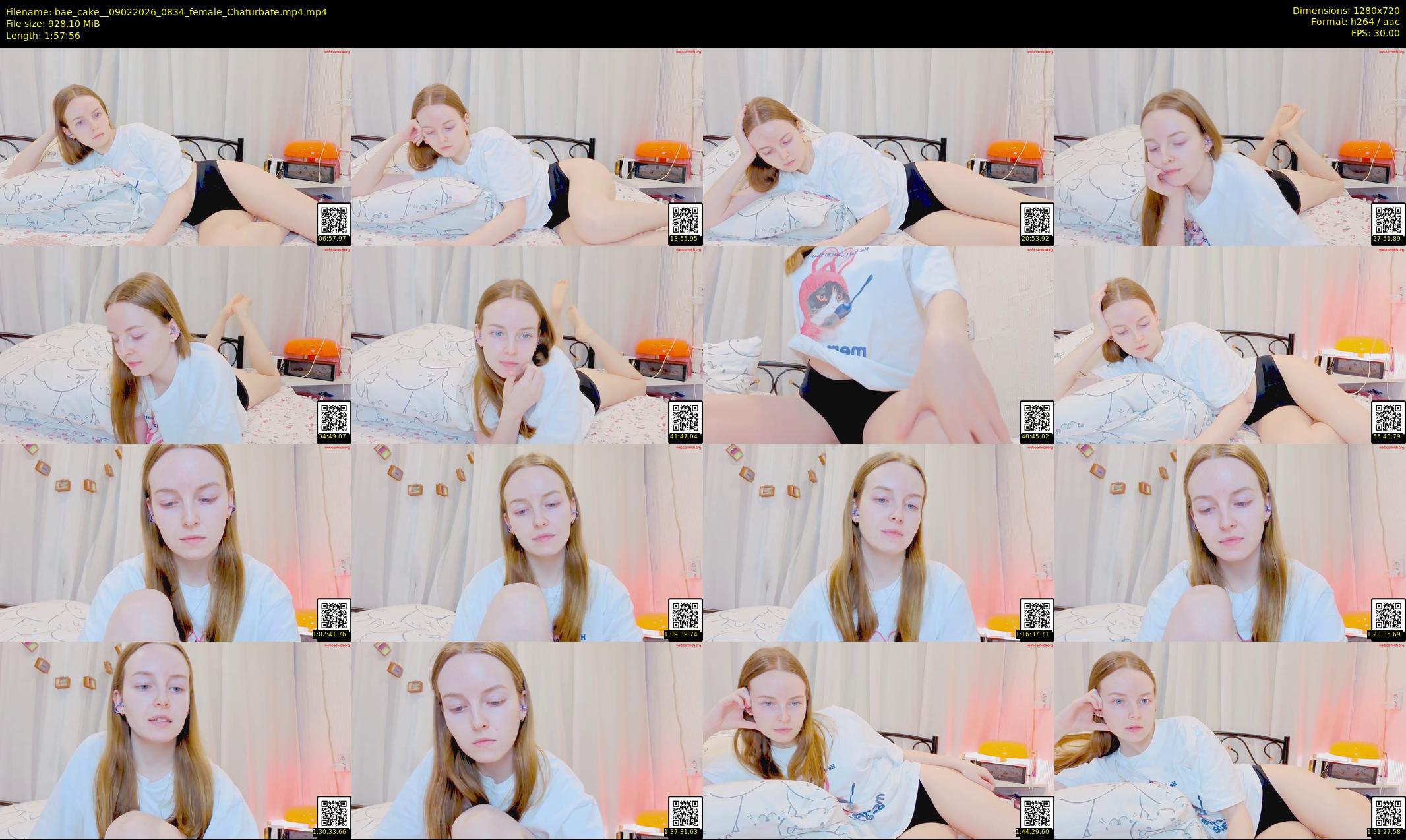 bae_cake_ — 118 minute Chaturbate female cam show recording, 720p, Feb 9, 2026