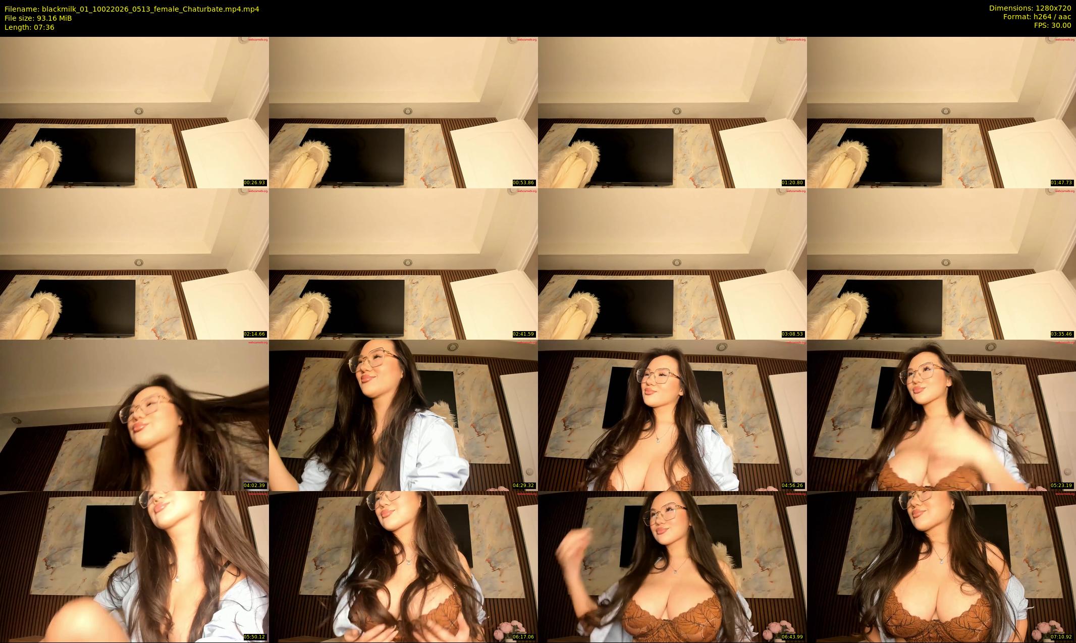 blackmilk_01 — 8 minute Chaturbate female cam show recording, 720p, Feb 10, 2026