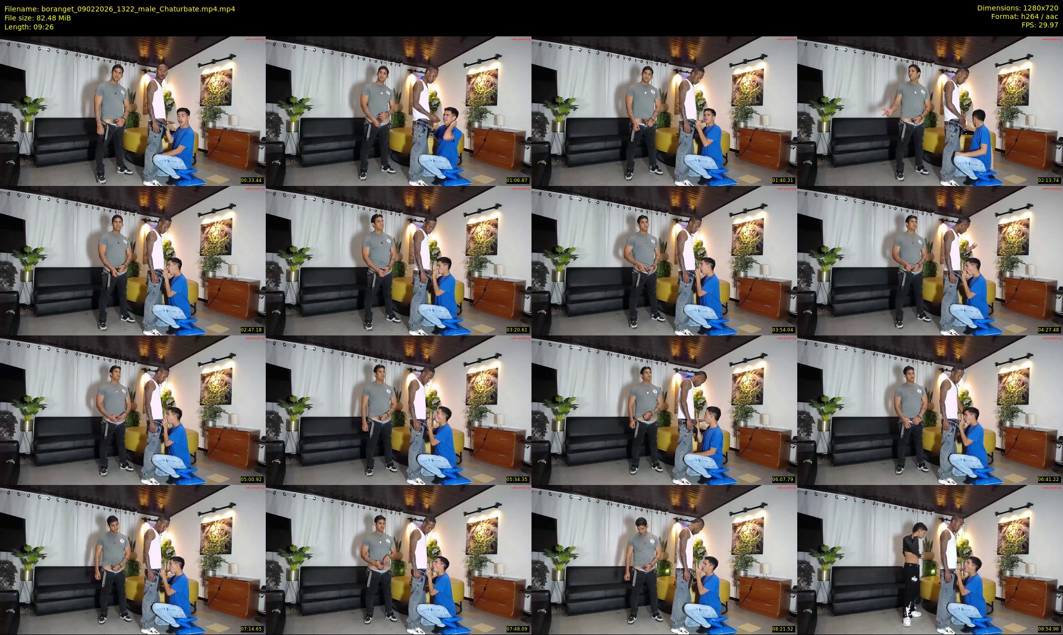 boranget — 10 minute Chaturbate male cam show recording, 720p, Feb 9, 2026