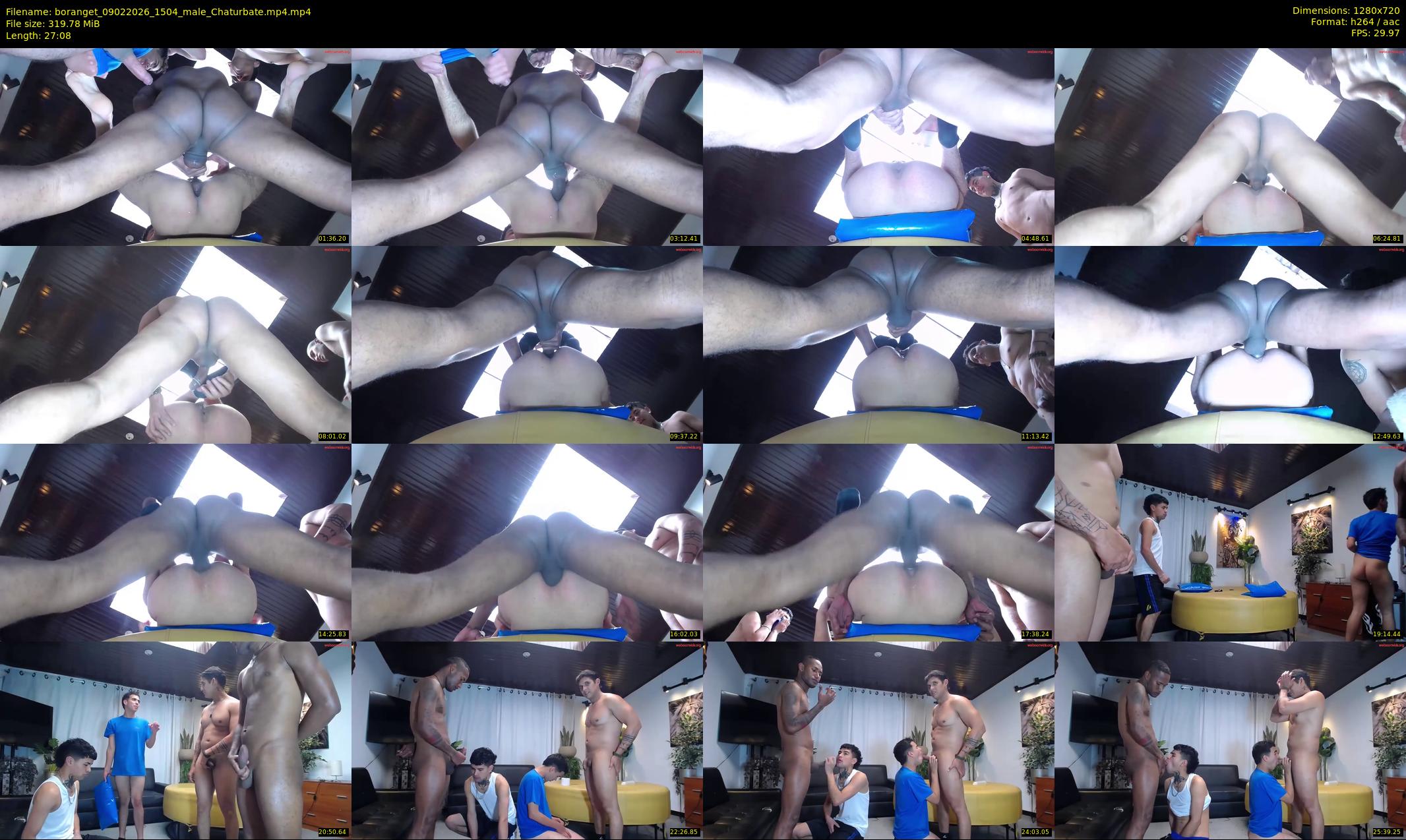 boranget — 28 minute Chaturbate male cam show recording, 720p, Feb 9, 2026
