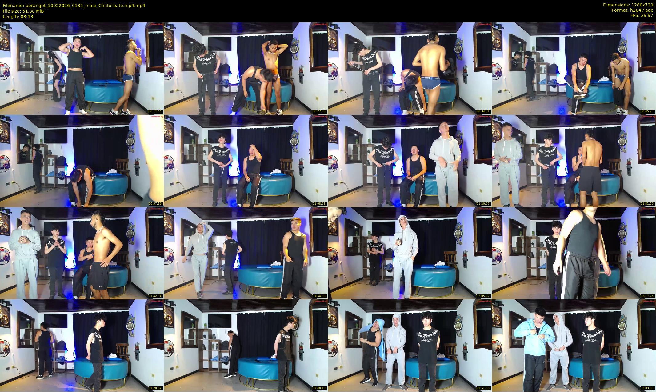 boranget — 4 minute Chaturbate male cam show recording, 720p, Feb 10, 2026