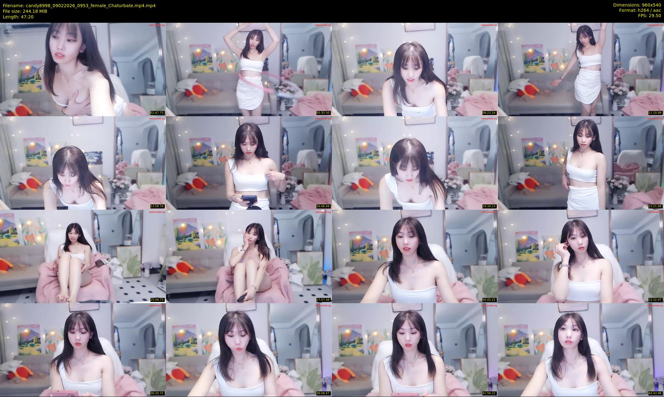 candy8998 — 48 minute Chaturbate female cam show recording, 480p, Feb 9, 2026
