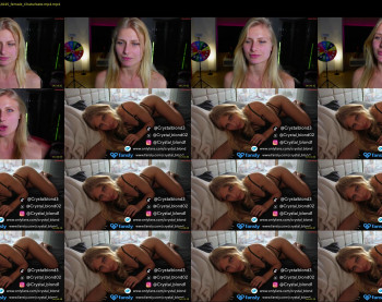 crystal_blond — 6 minute Chaturbate female cam show recording, 720p, Feb 9, 2026