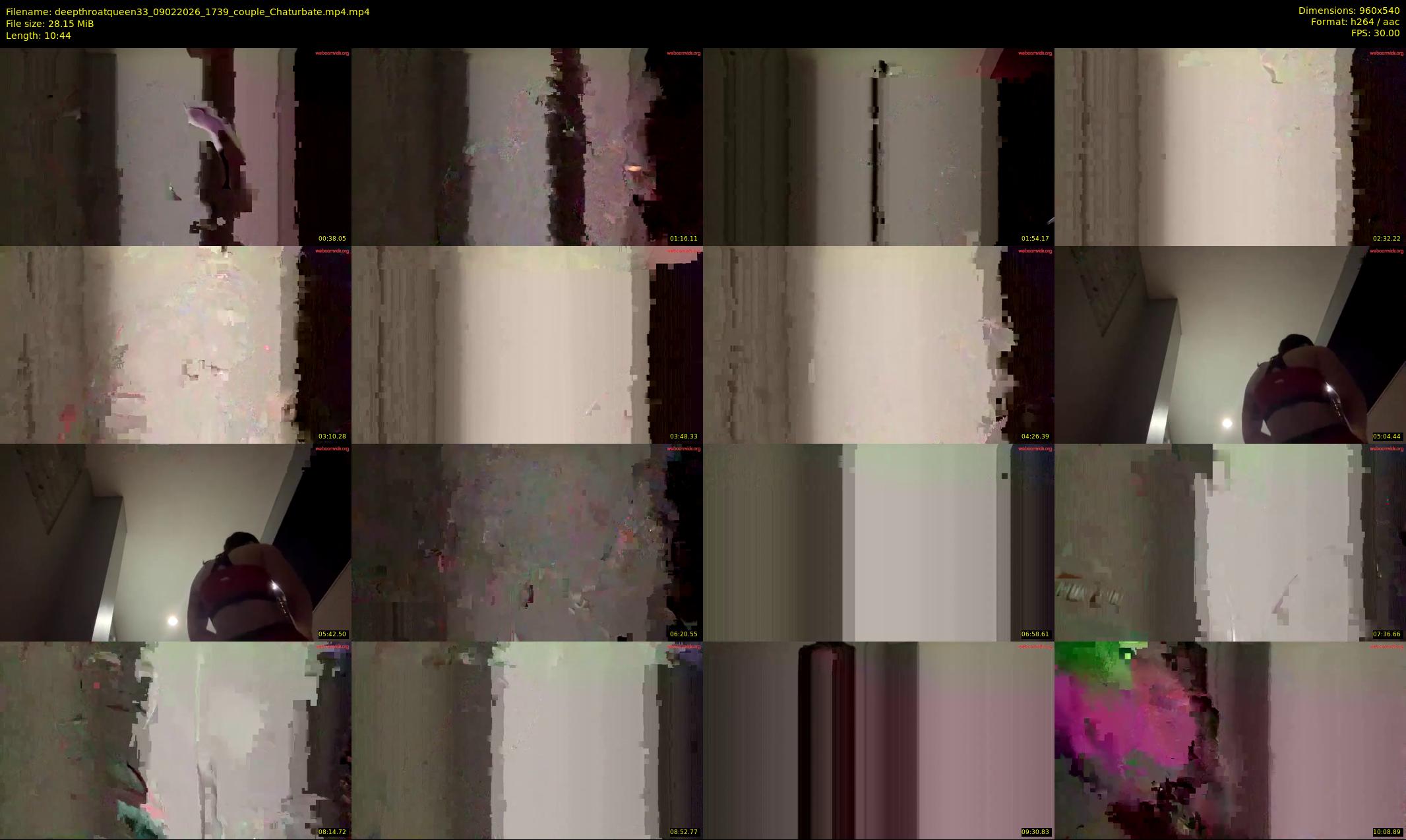 deepthroatqueen33 — 11 minute Chaturbate female cam show recording, 480p, Feb 9, 2026