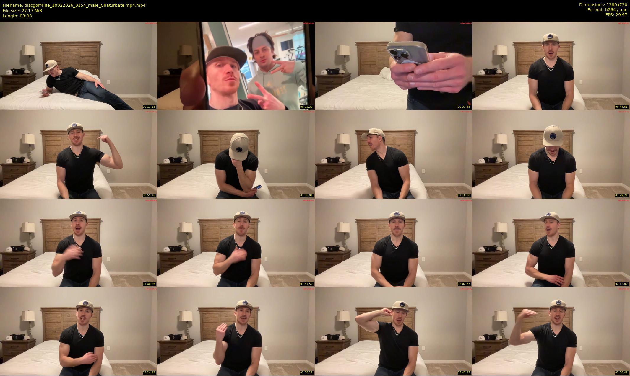 discgolf4life — 4 minute Chaturbate male cam show recording, 720p, Feb 10, 2026
