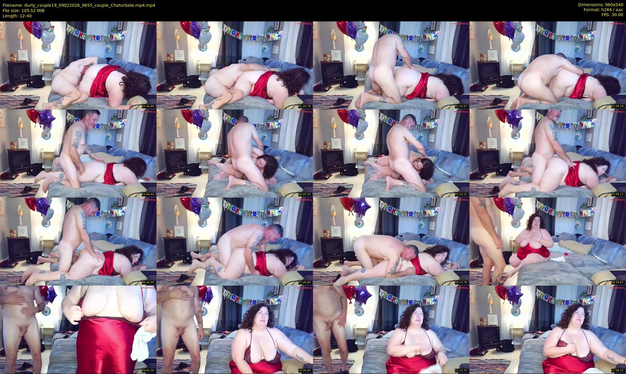 durty_couple19 — 13 minute Chaturbate couple cam show recording, 480p, Feb 9, 2026