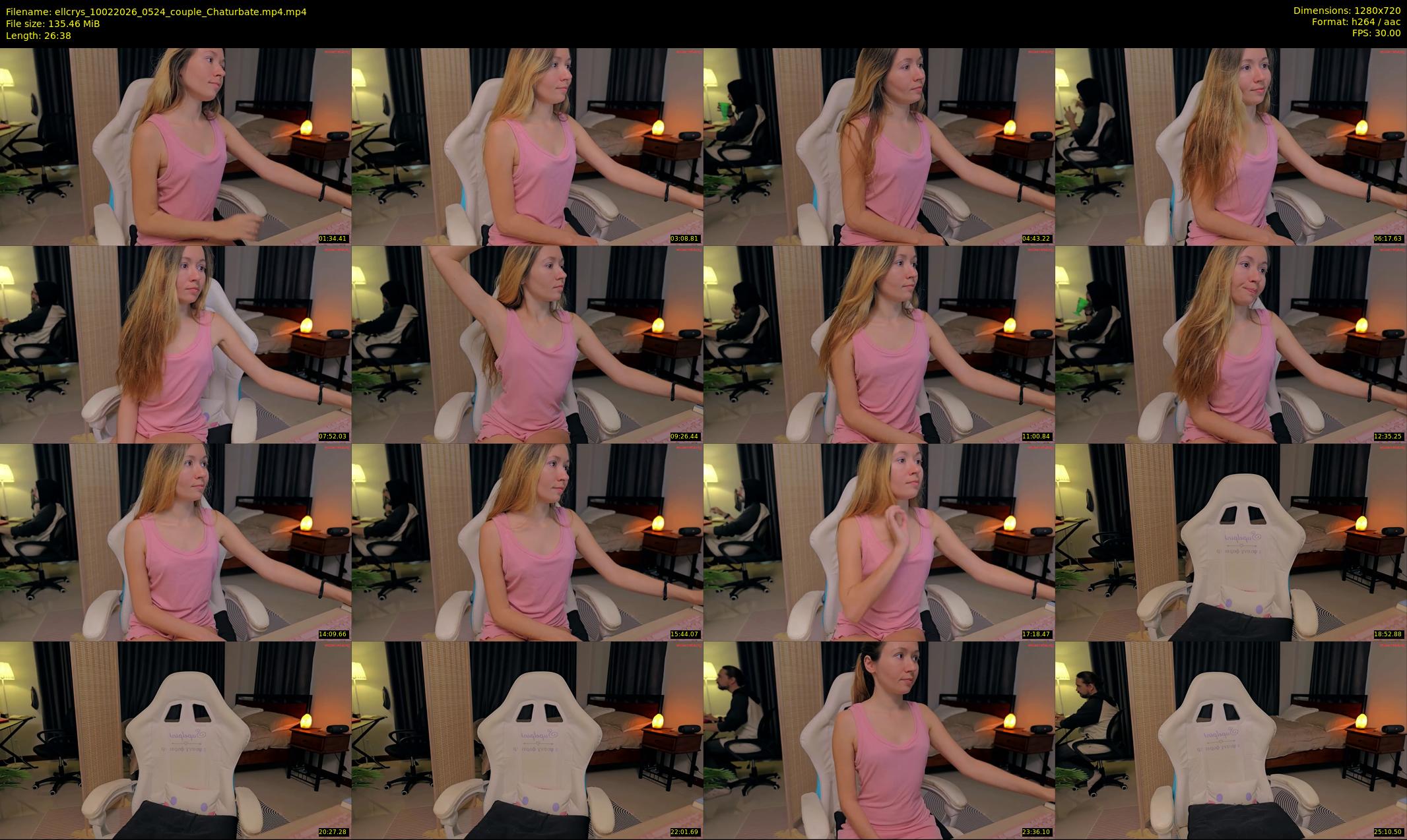 ellcrys — 27 minute Chaturbate couple cam show recording, 720p, Feb 10, 2026