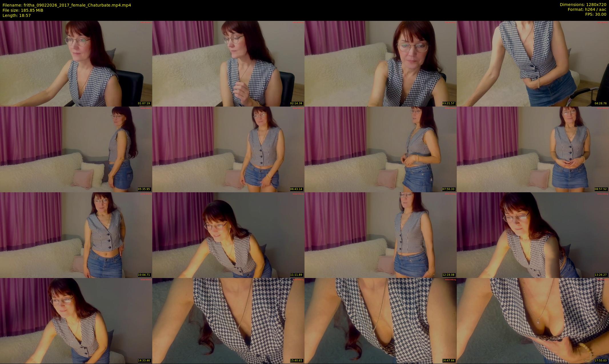fritha — 19 minute Chaturbate female cam show recording, 720p, Feb 9, 2026