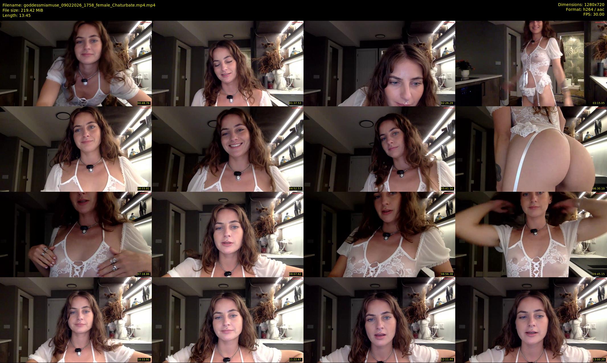 goddessmiamuse — 14 minute Chaturbate female cam show recording, 720p, Feb 9, 2026