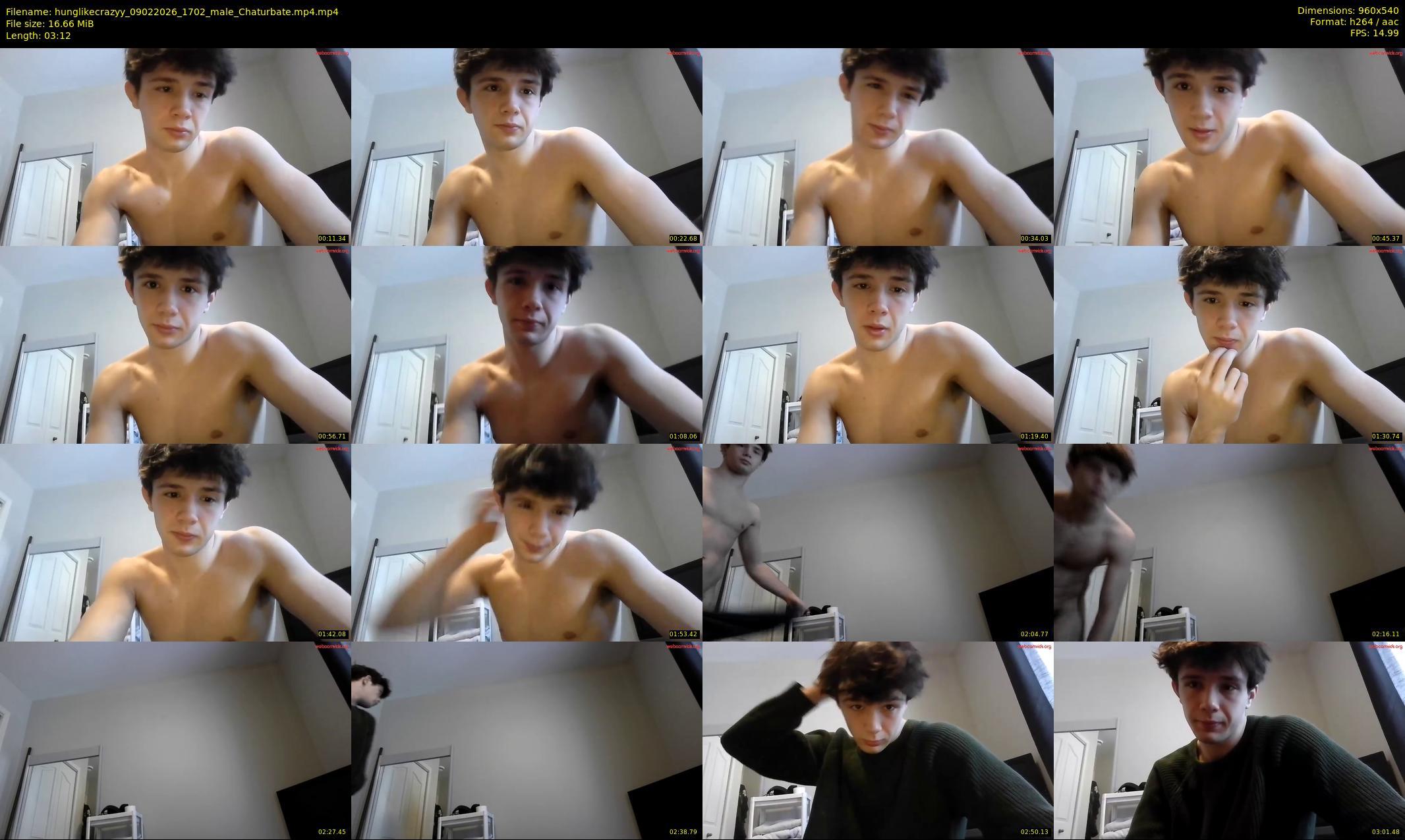hunglikecrazyy — 4 minute Chaturbate male cam show recording, 480p, Feb 9, 2026