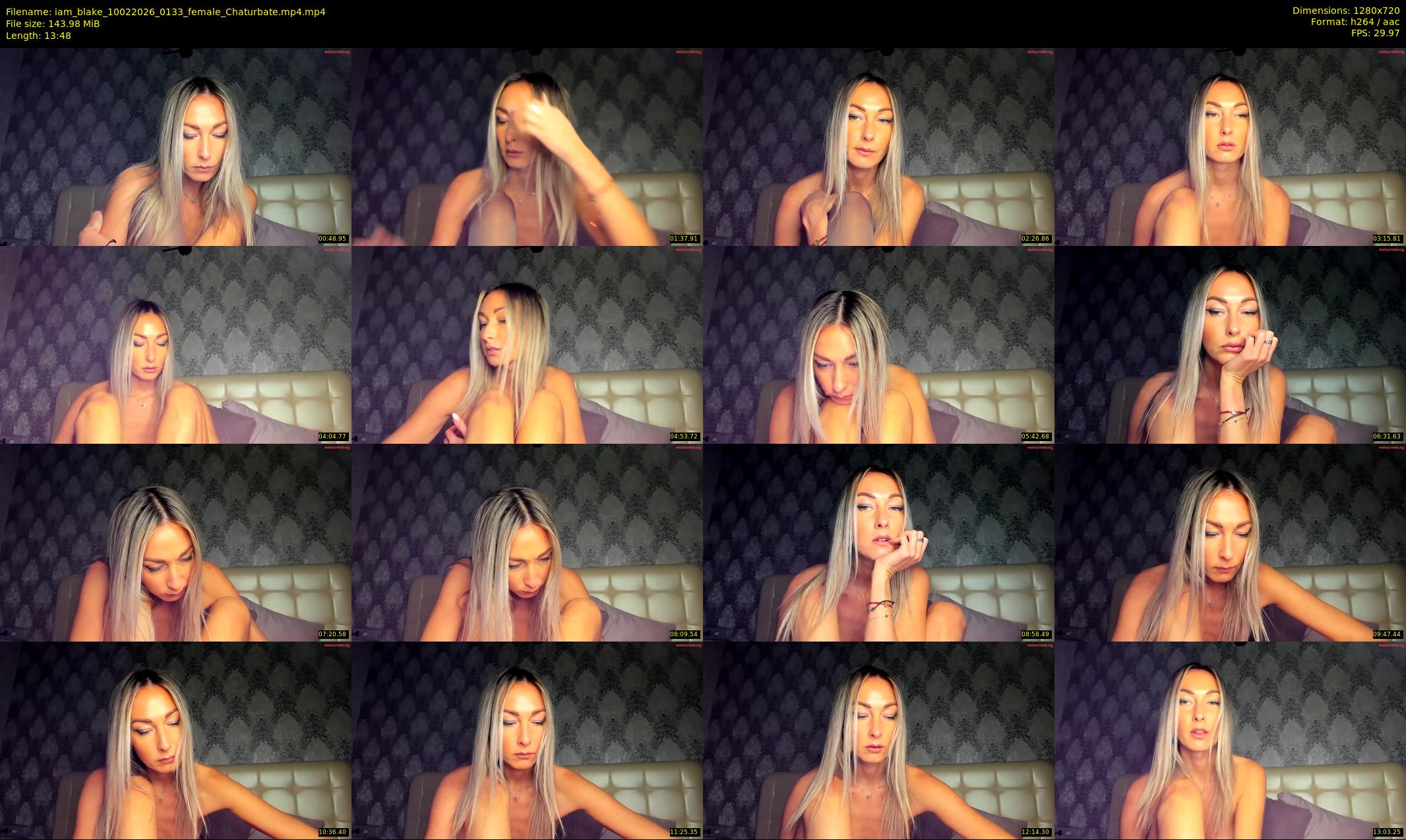 iam_blake — 14 minute Chaturbate female cam show recording, 720p, Feb 10, 2026
