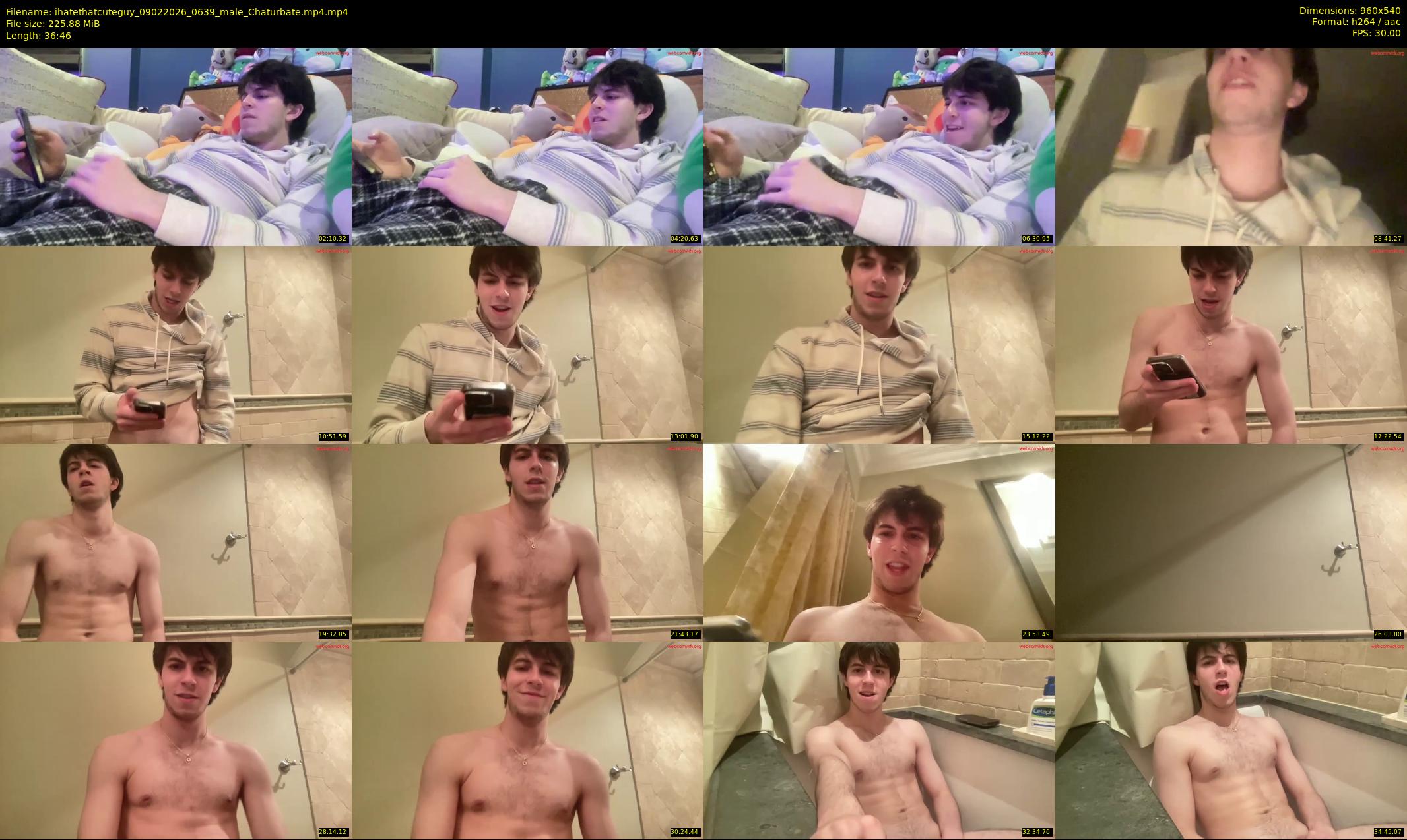 ihatethatcuteguy — 37 minute Chaturbate male cam show recording, 480p, Feb 9, 2026