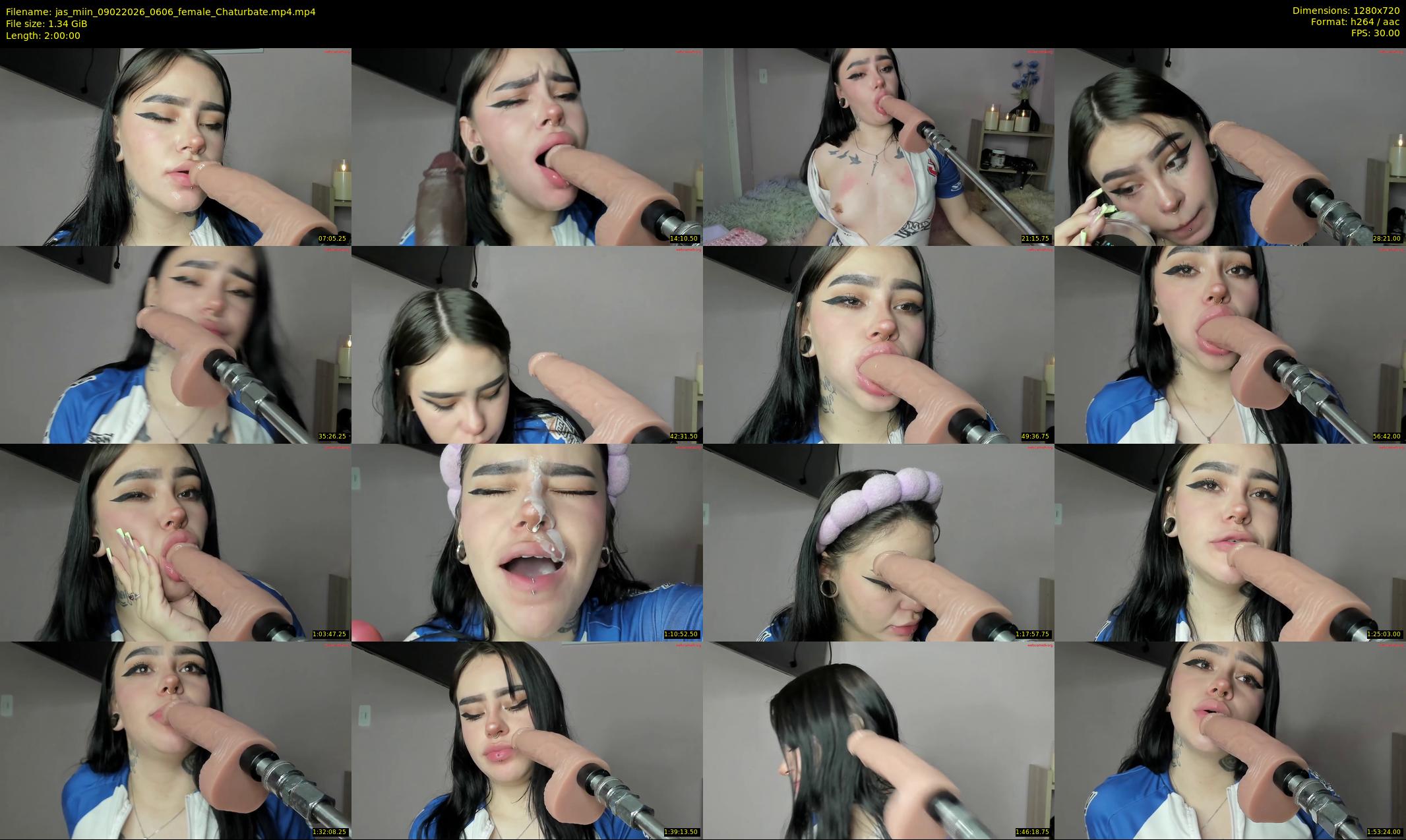 jas_miin — 120 minute Chaturbate female cam show recording, 720p, Feb 9, 2026