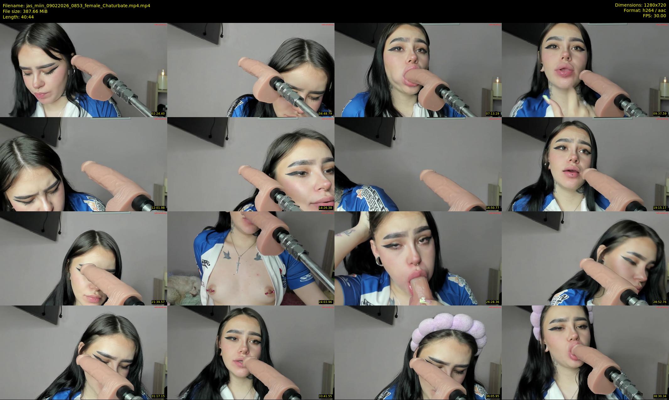 jas_miin — 41 minute Chaturbate female cam show recording, 720p, Feb 9, 2026