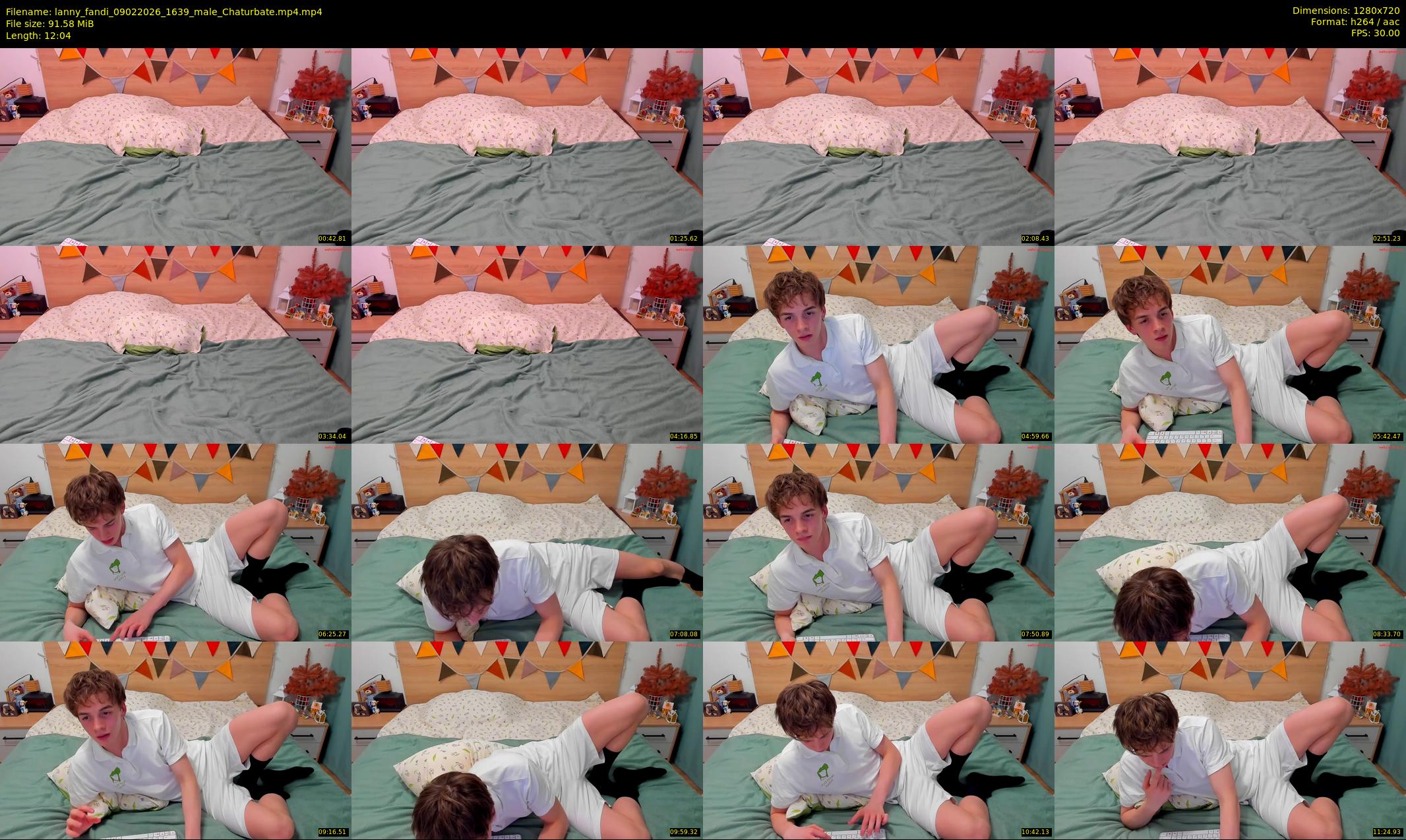 lanny_fandi — 13 minute Chaturbate male cam show recording, 720p, Feb 9, 2026