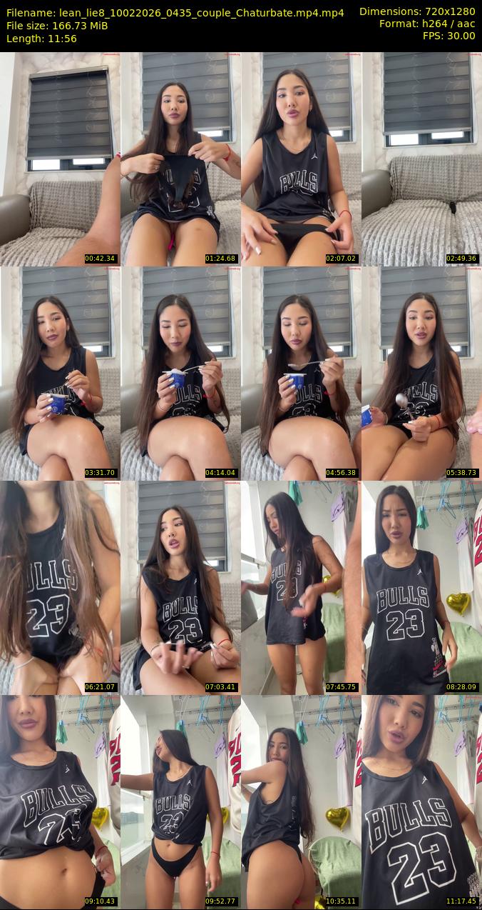 lean_lie8 — 12 minute Chaturbate female cam show recording, 1080p, Feb 10, 2026
