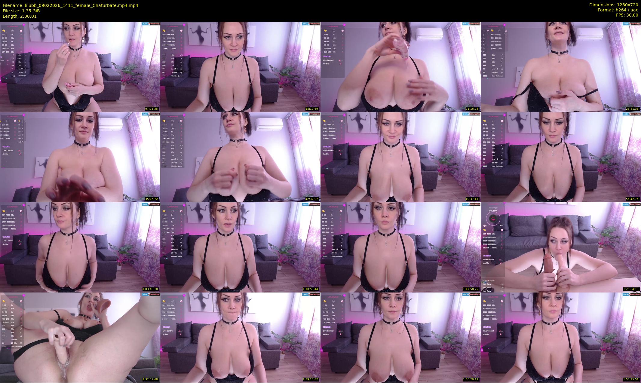 lilubb — 121 minute Chaturbate female cam show recording, 720p, Feb 9, 2026