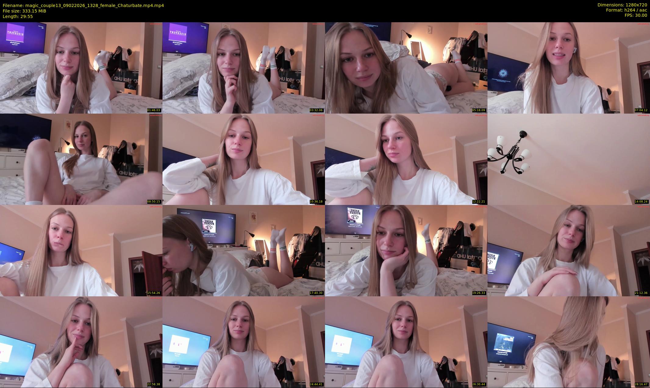 magic_couple13 — 30 minute Chaturbate couple cam show recording, 720p, Feb 9, 2026