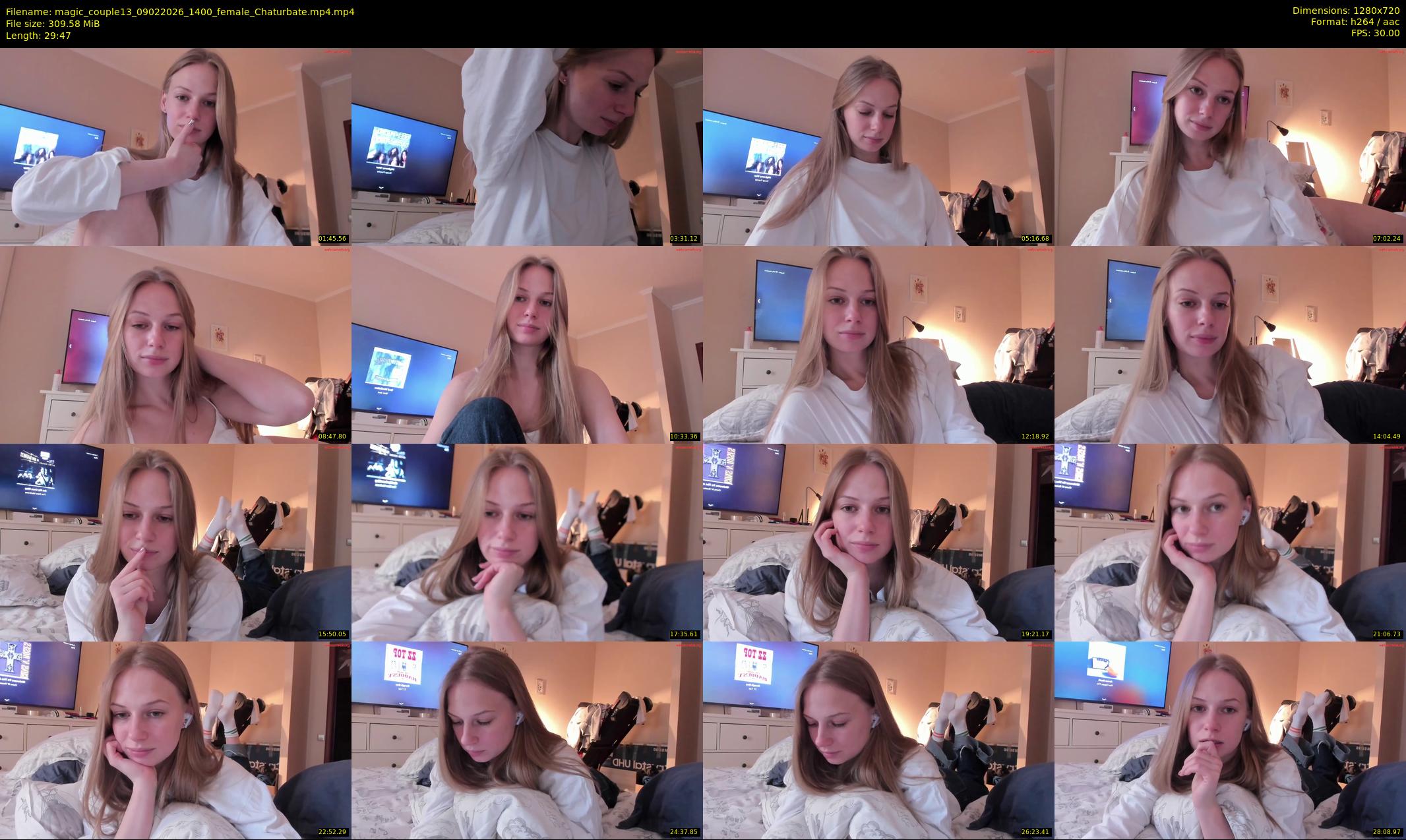 magic_couple13 — 30 minute Chaturbate couple cam show recording, 720p, Feb 9, 2026