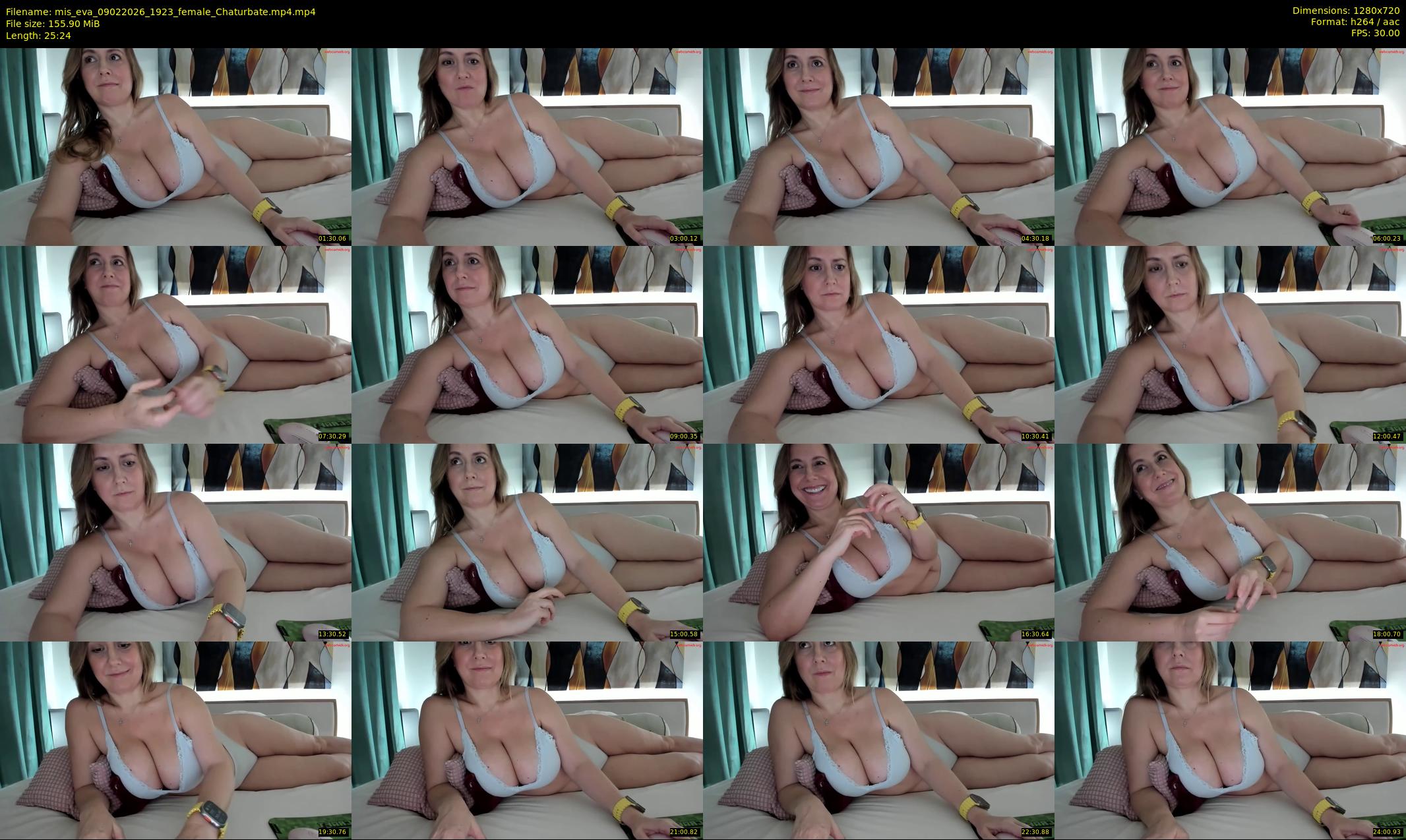 mis_eva — 26 minute Chaturbate female cam show recording, 720p, Feb 9, 2026