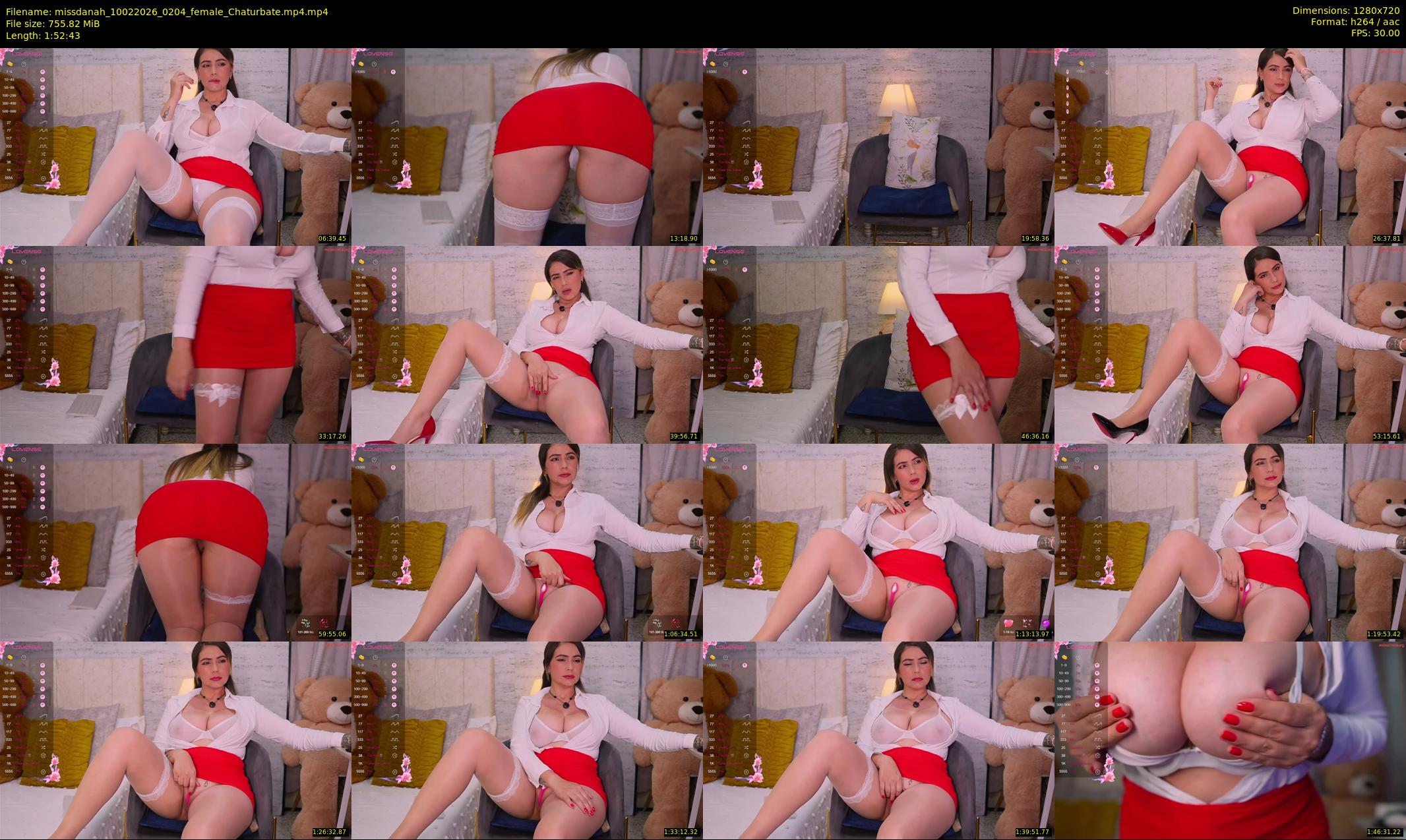 missdanah — 113 minute Chaturbate female cam show recording, 720p, Feb 10, 2026