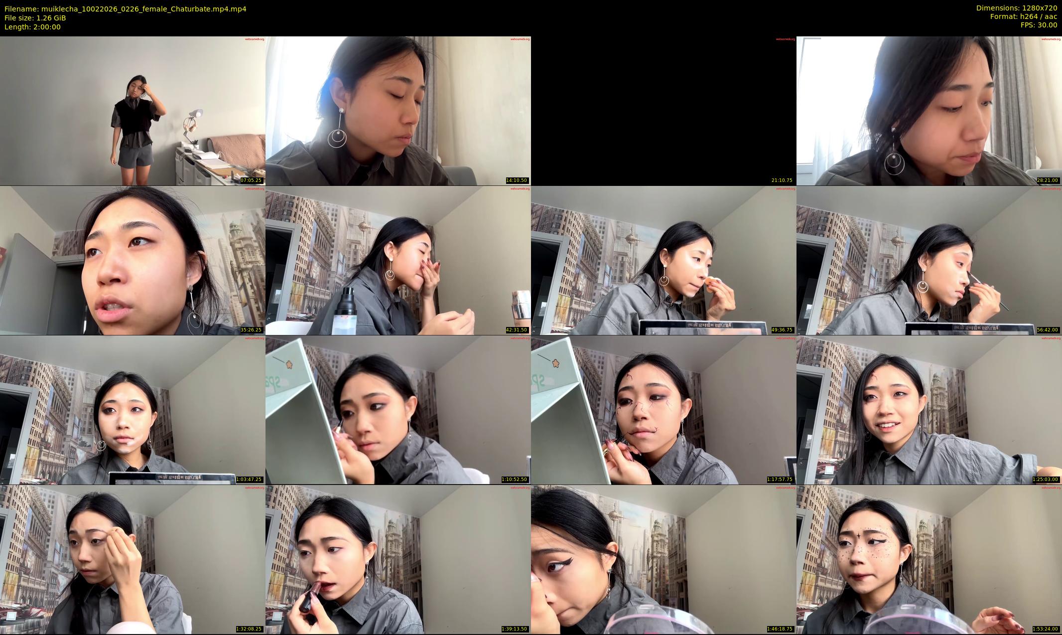 muiklecha — 120 minute Chaturbate female cam show recording, 720p, Feb 10, 2026