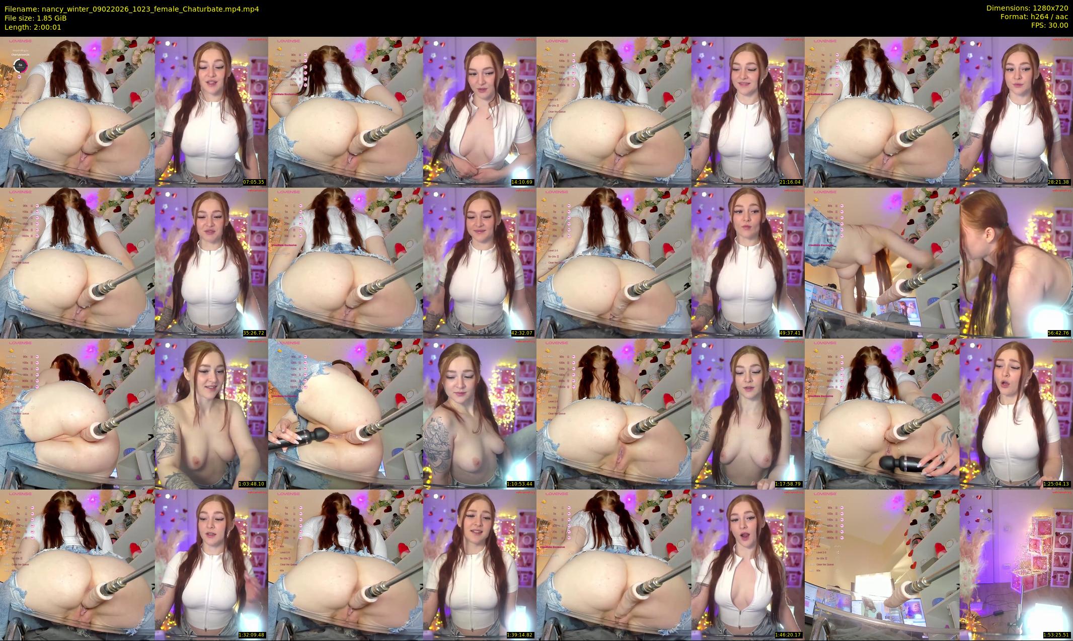 nancy_winter — 121 minute Chaturbate female cam show recording, 720p, Feb 9, 2026