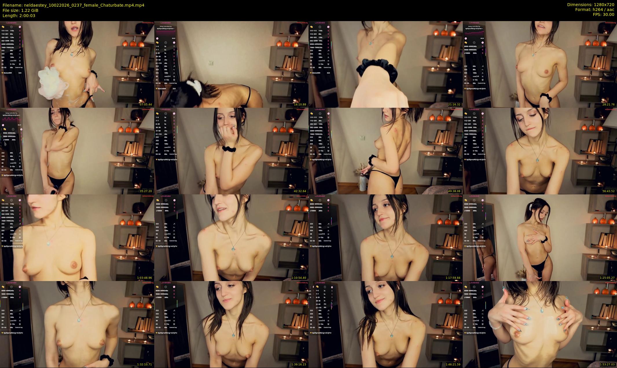 neldaestey — 121 minute Chaturbate couple cam show recording, 720p, Feb 10, 2026