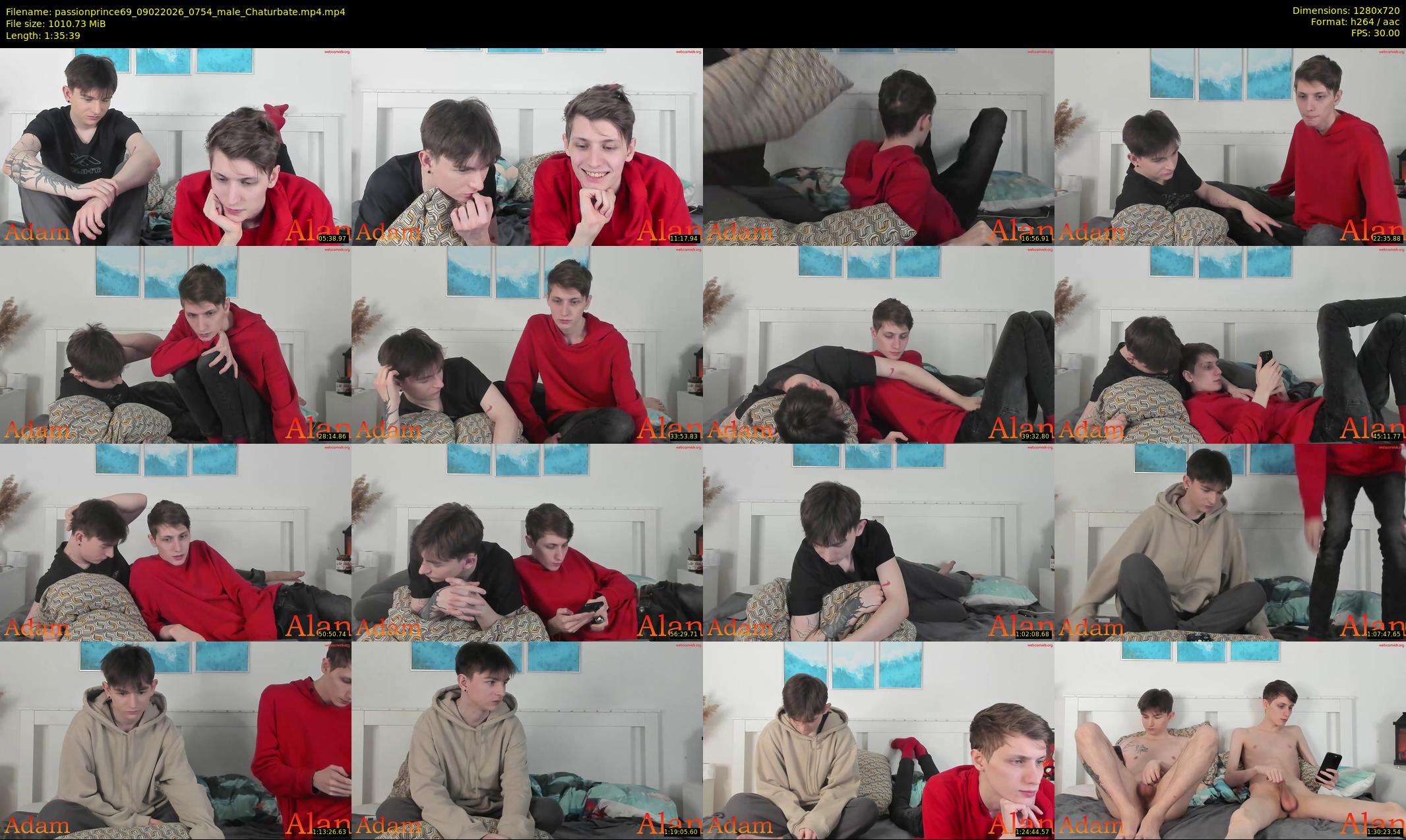passionprince69 — 96 minute Chaturbate male cam show recording, 720p, Feb 9, 2026