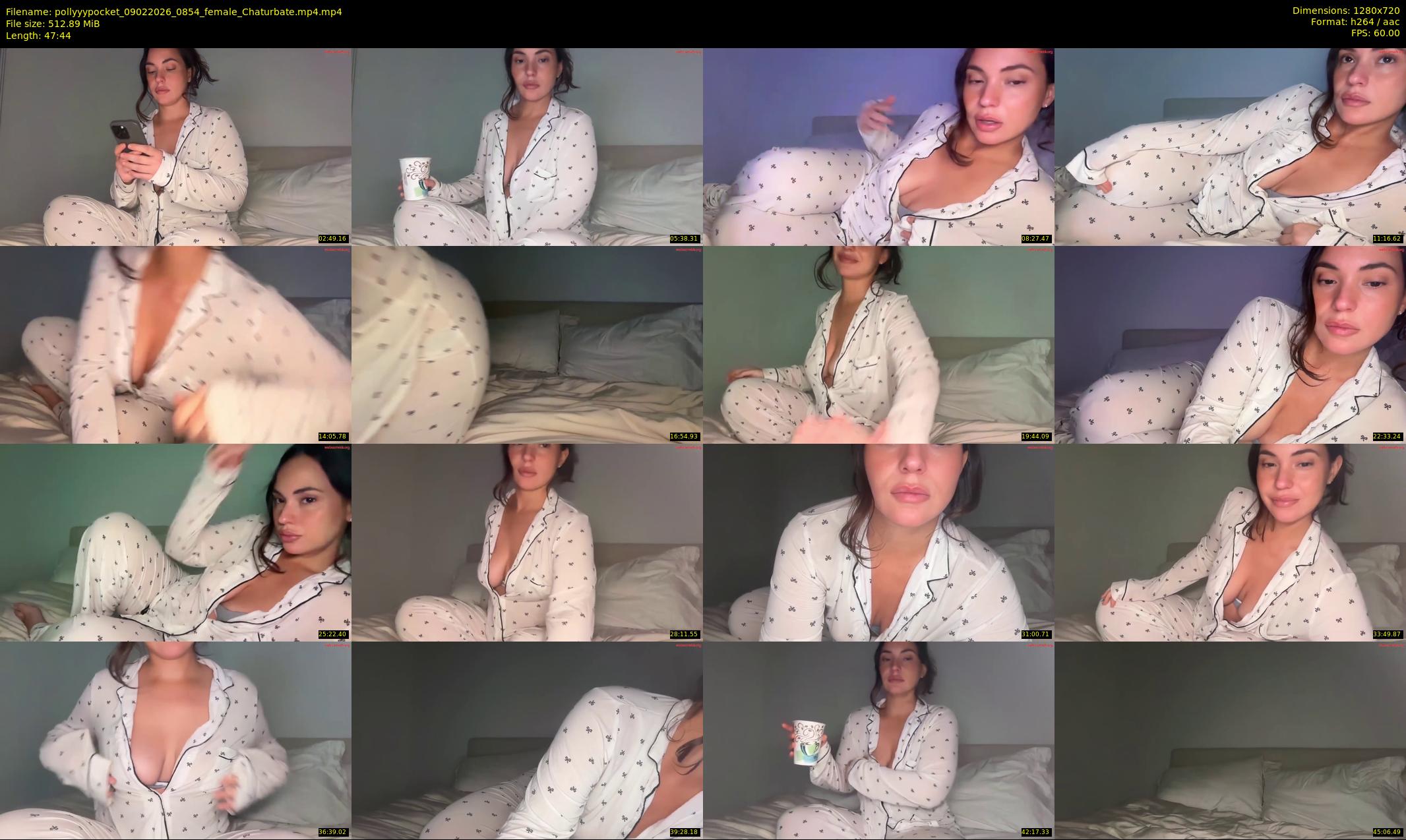 pollyyypocket — 48 minute Chaturbate female cam show recording, 720p, Feb 9, 2026