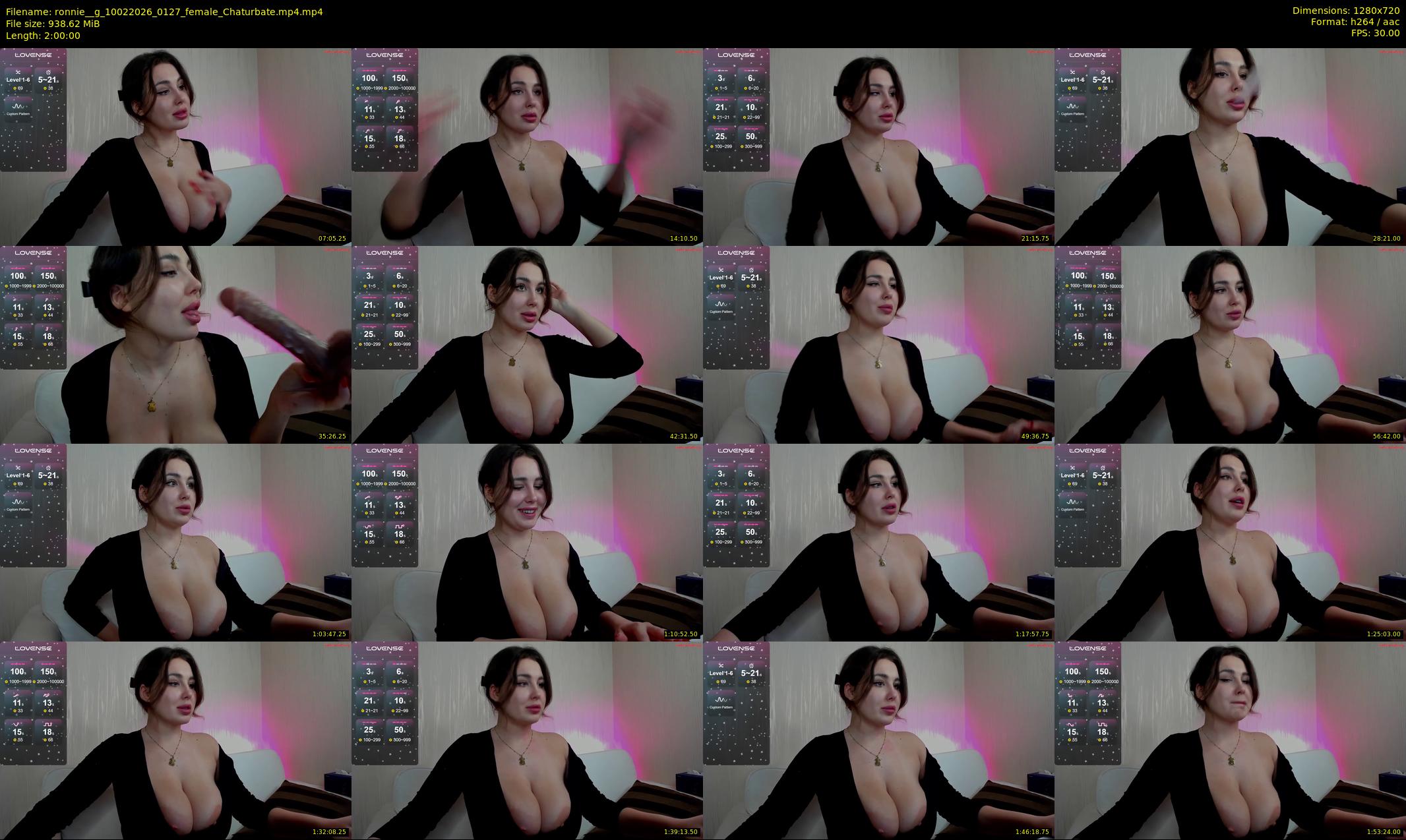 ronnie__g — 120 minute Chaturbate female cam show recording, 720p, Feb 10, 2026