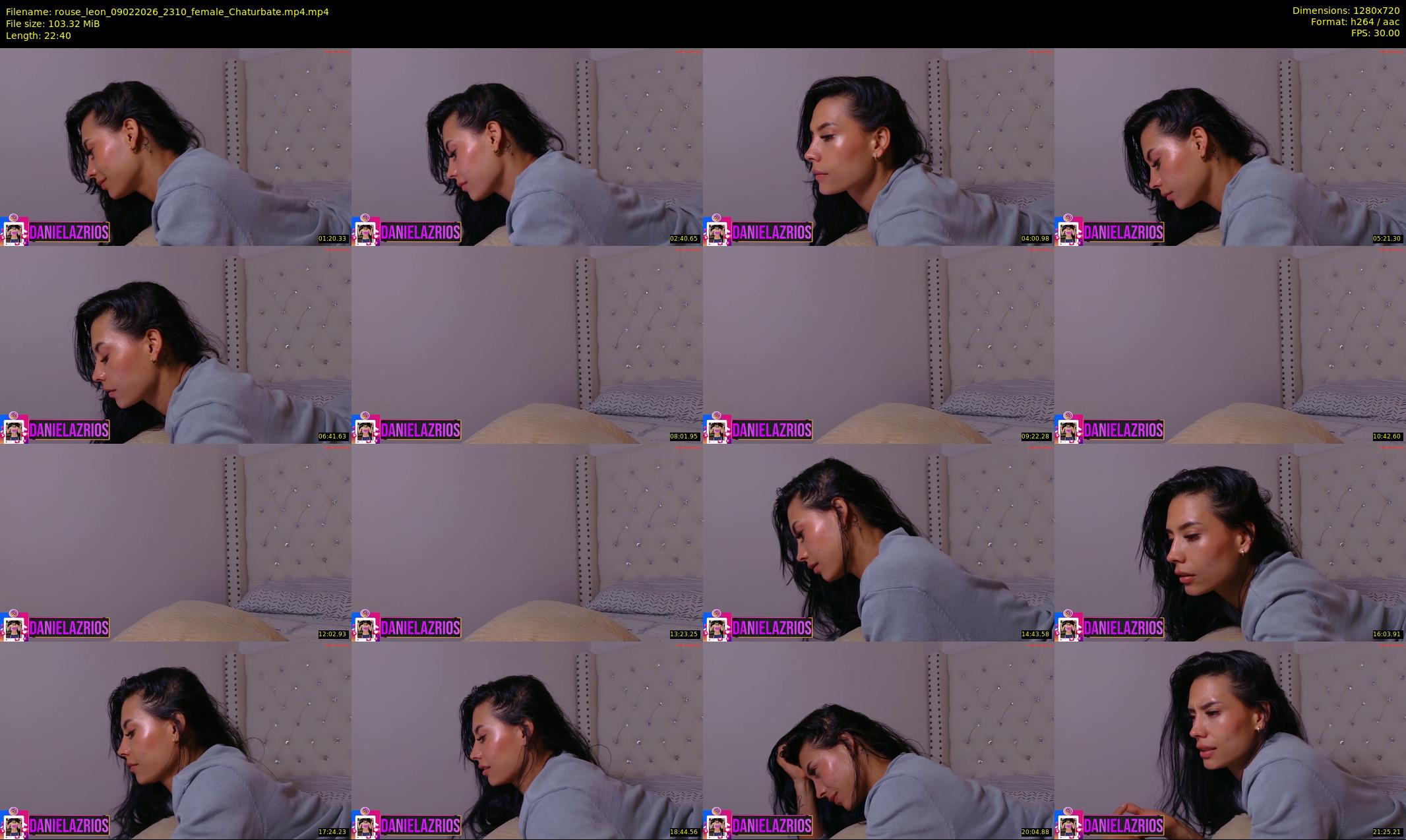 rouse_leon — 23 minute Chaturbate female cam show recording, 720p, Feb 9, 2026