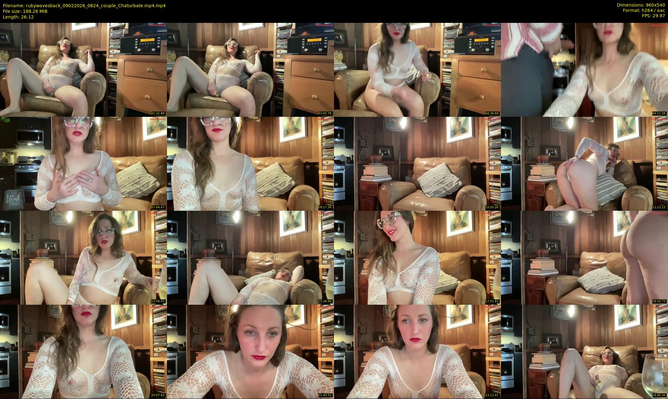 rubywavesback — 27 minute Chaturbate couple cam show recording, 480p, Feb 9, 2026
